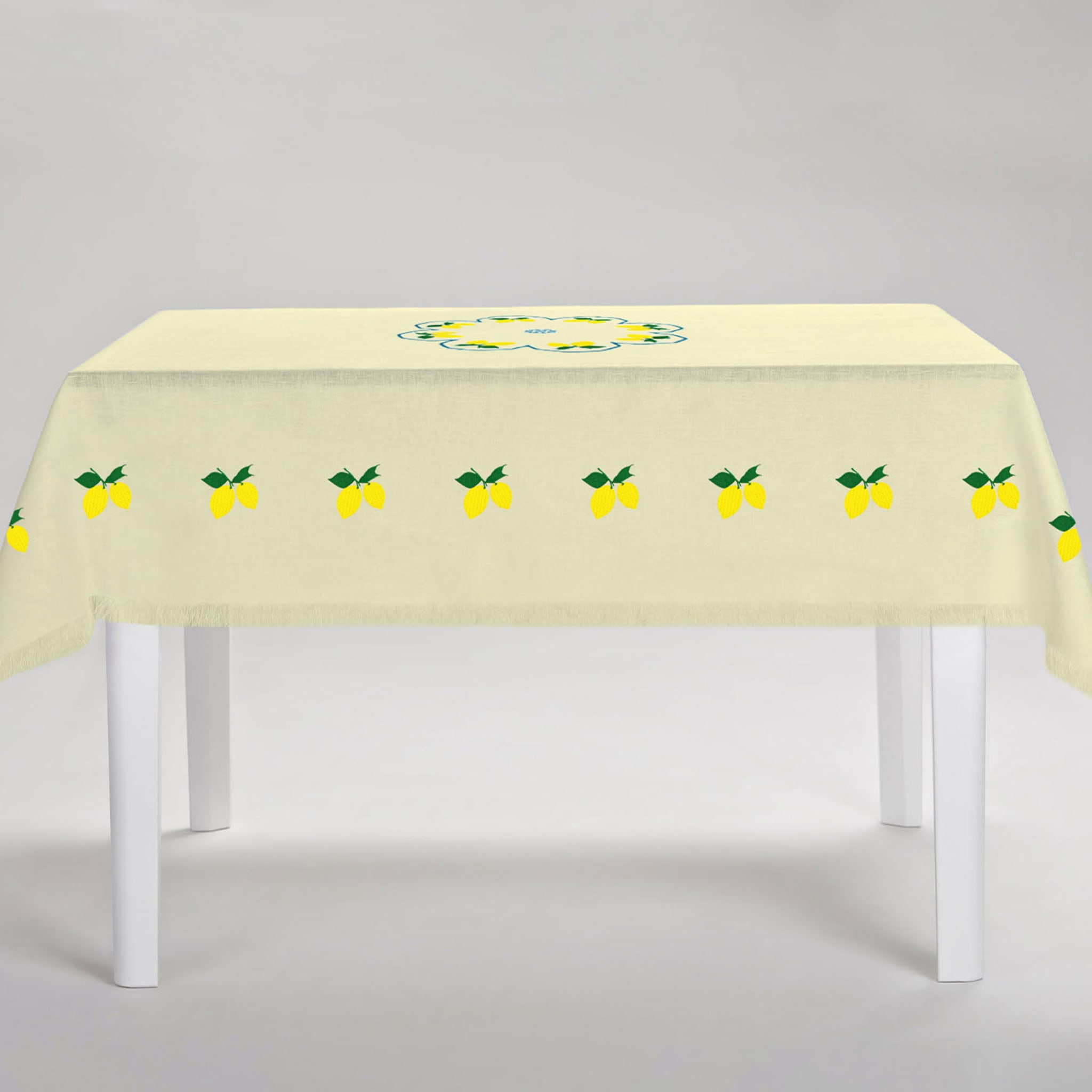 Limoni Multicolor Rectangular Yellow Tablecloth - Alternative view 1
