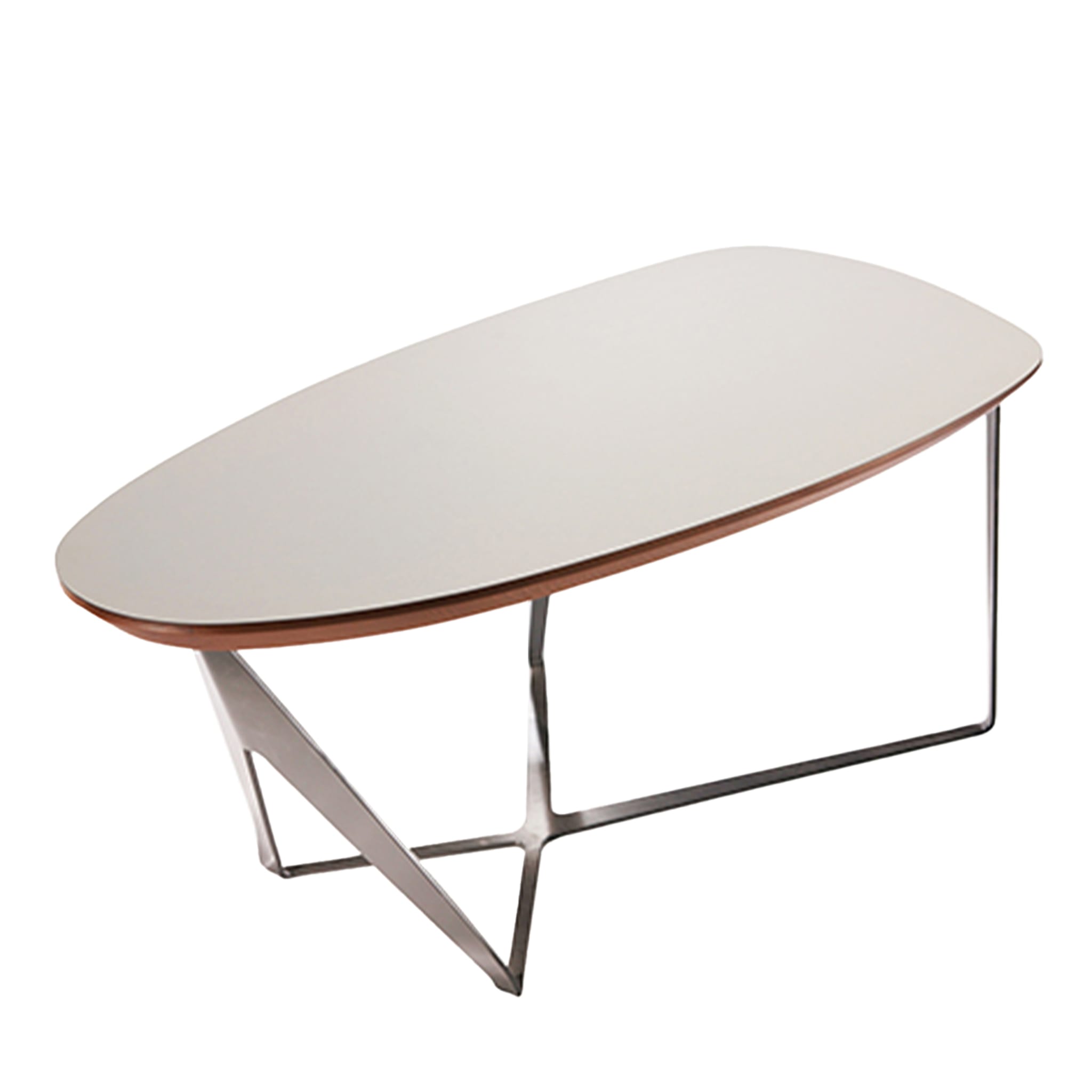 Table basse blanche Ted One Tee - Vue principale