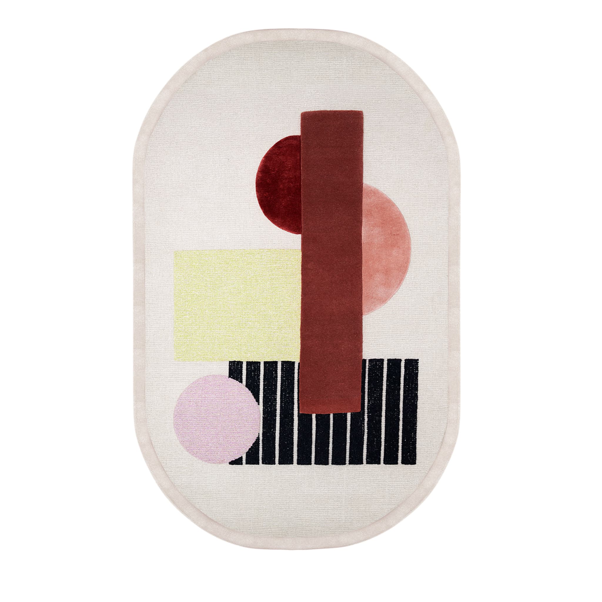 AROUND COLORS RUG BROWN BY PAOLA PASTORINI - Main view