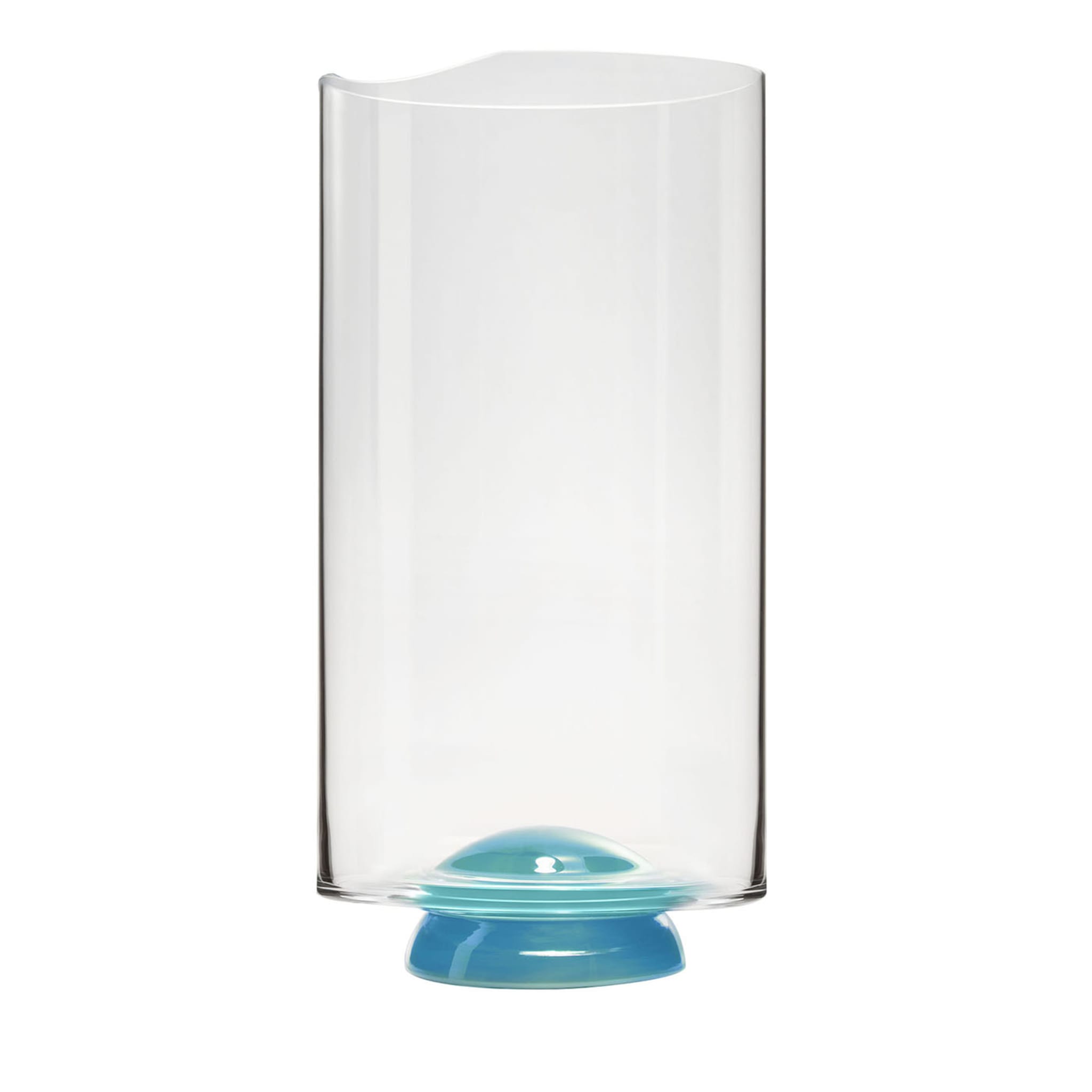 Dot Light-Blue & Transparent Pitcher by Giovanni Patalano - Main view
