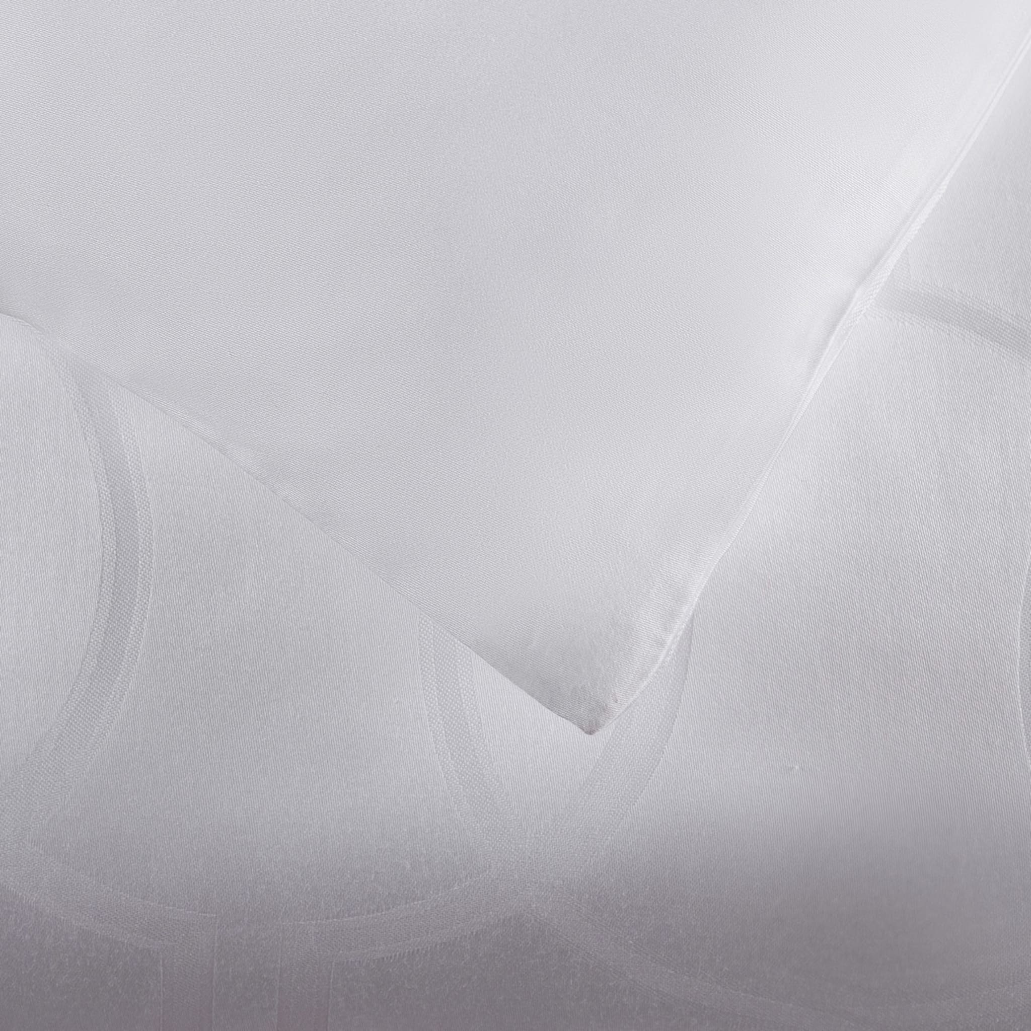 Shangri-La Jacquard White Double Bed Duvet Cover (housse de couette) - Vue alternative 1