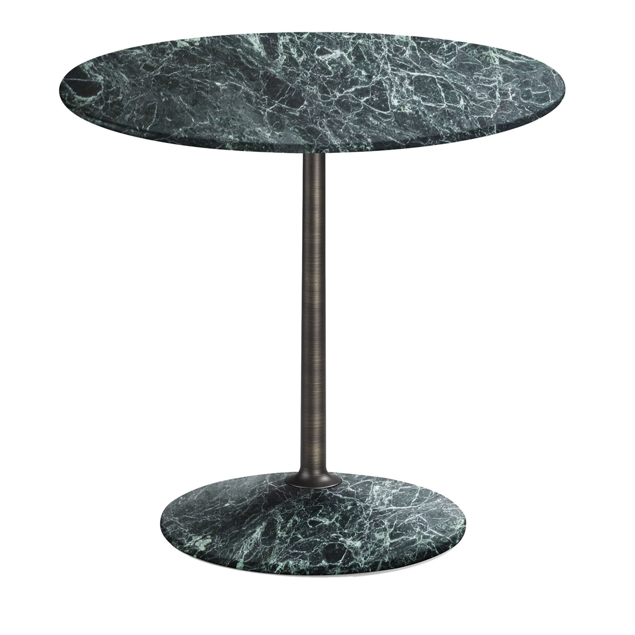 Table courte en marbre vert Arnold - Vue principale