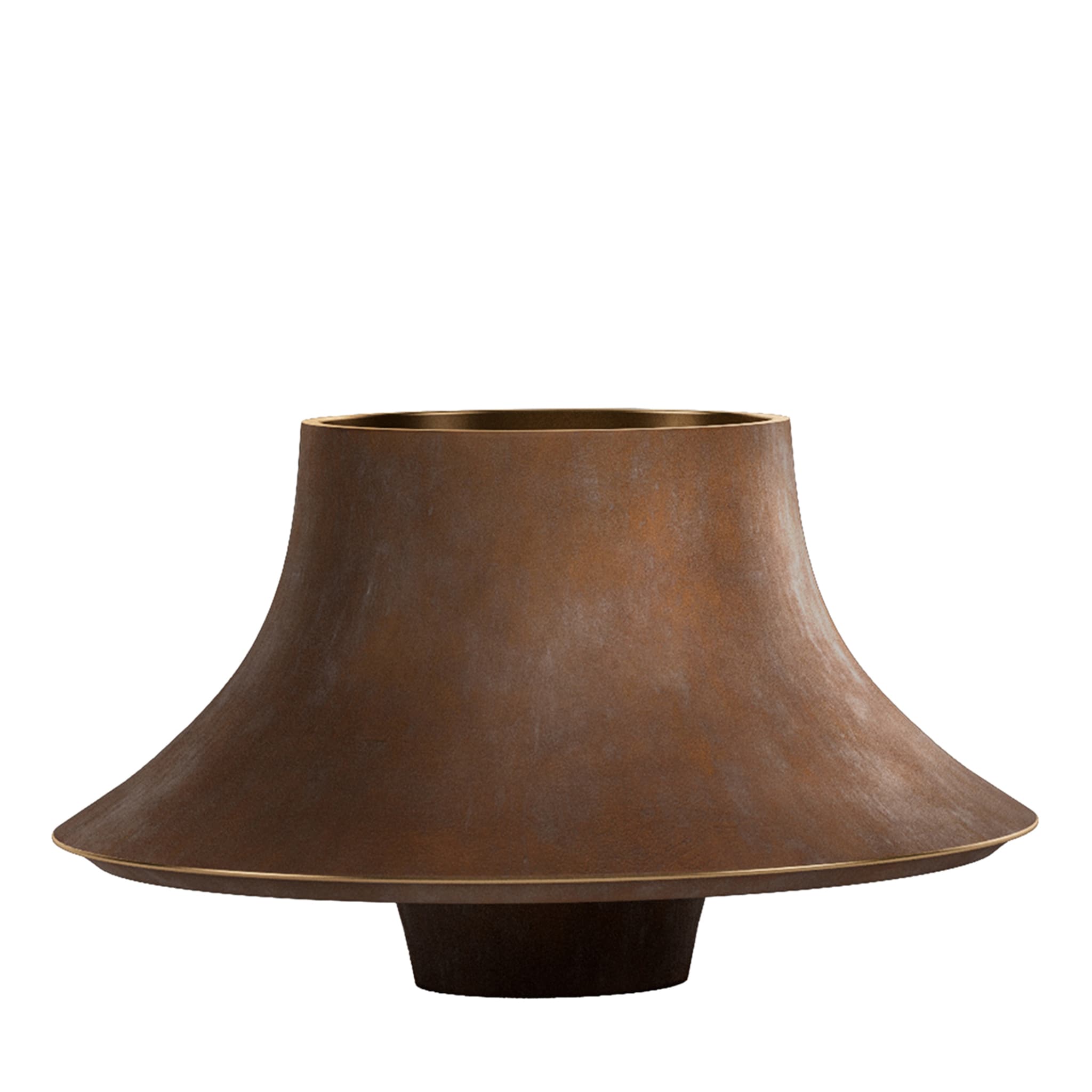 Cap 53 - E3 Vase en bronze d'Angelo Mangiarotti - Vue principale