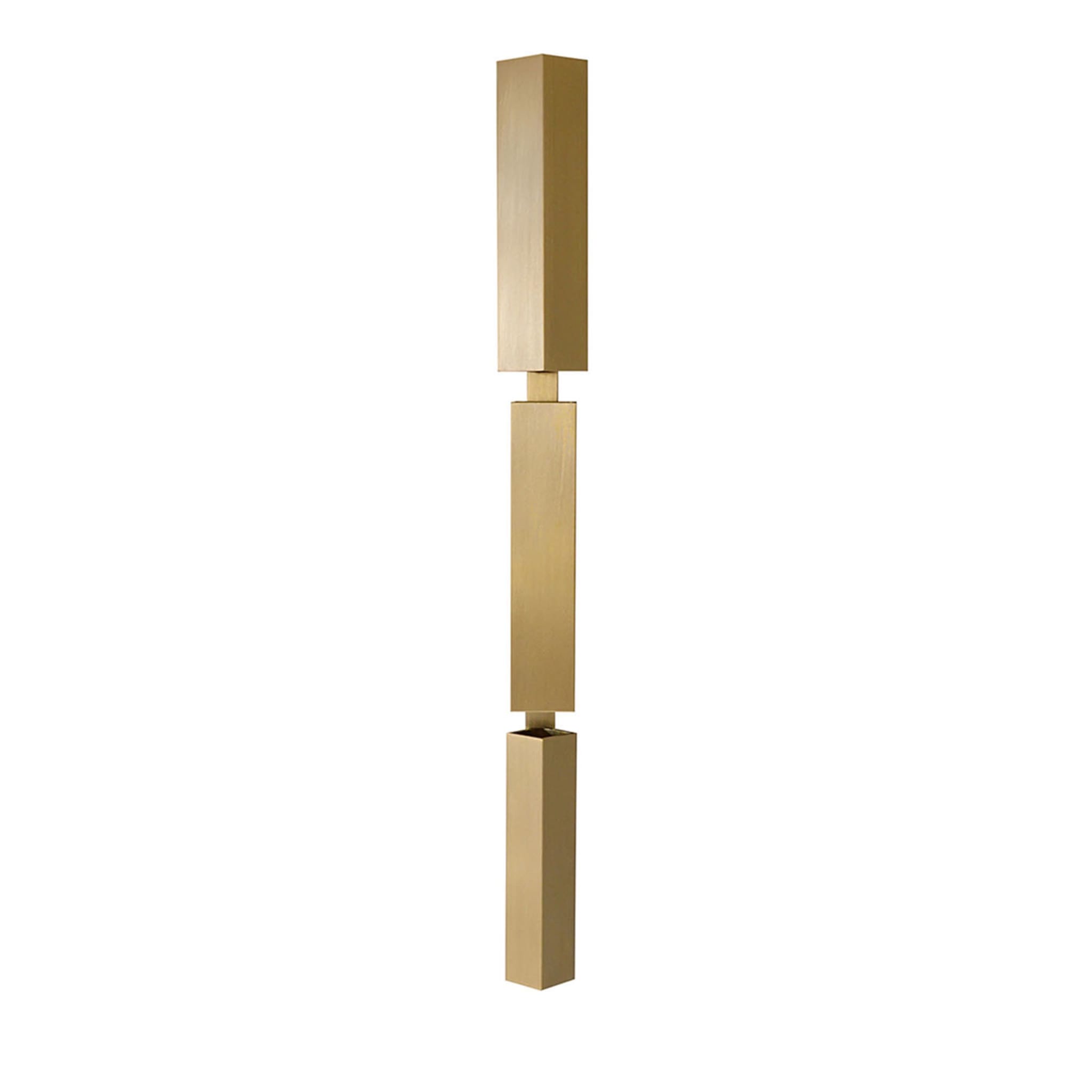 Tetra Twin Wall Sconce Solid Brass - Main view
