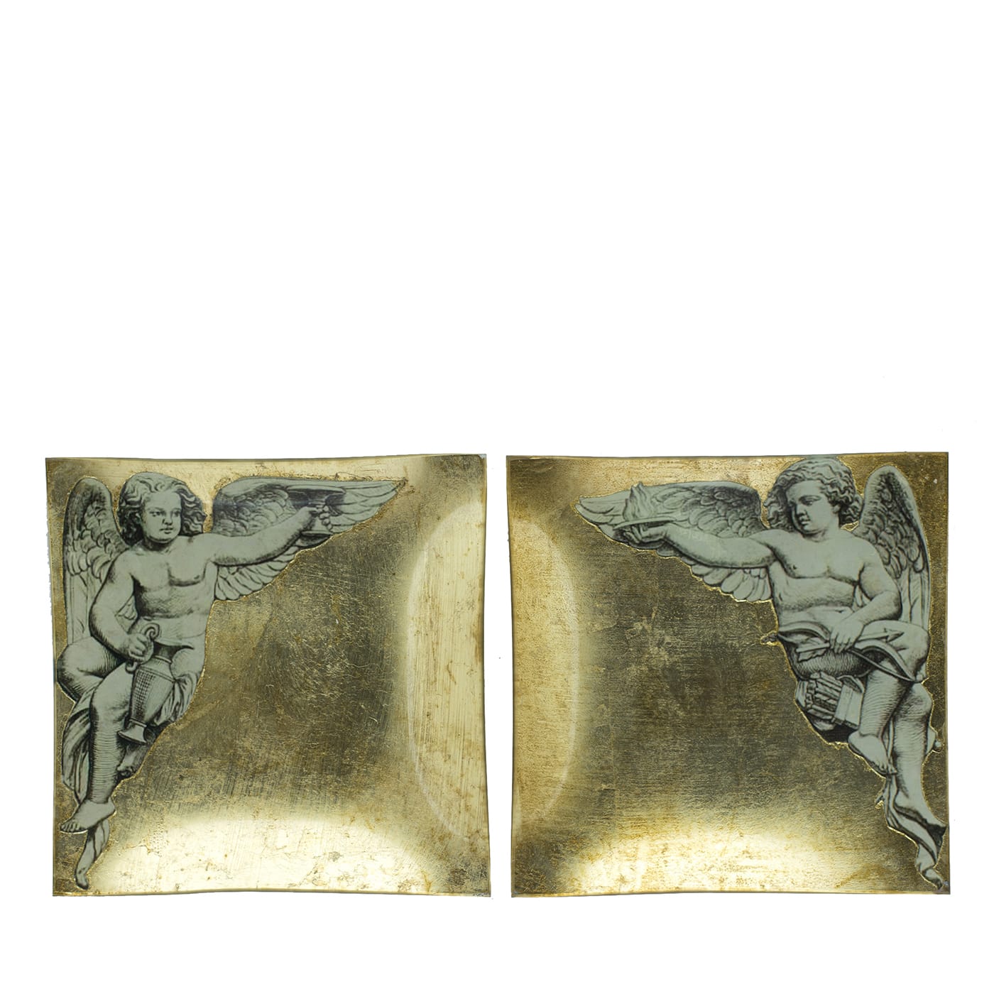 Putto Set of 2 Decorative Plates - Pulchra Imago