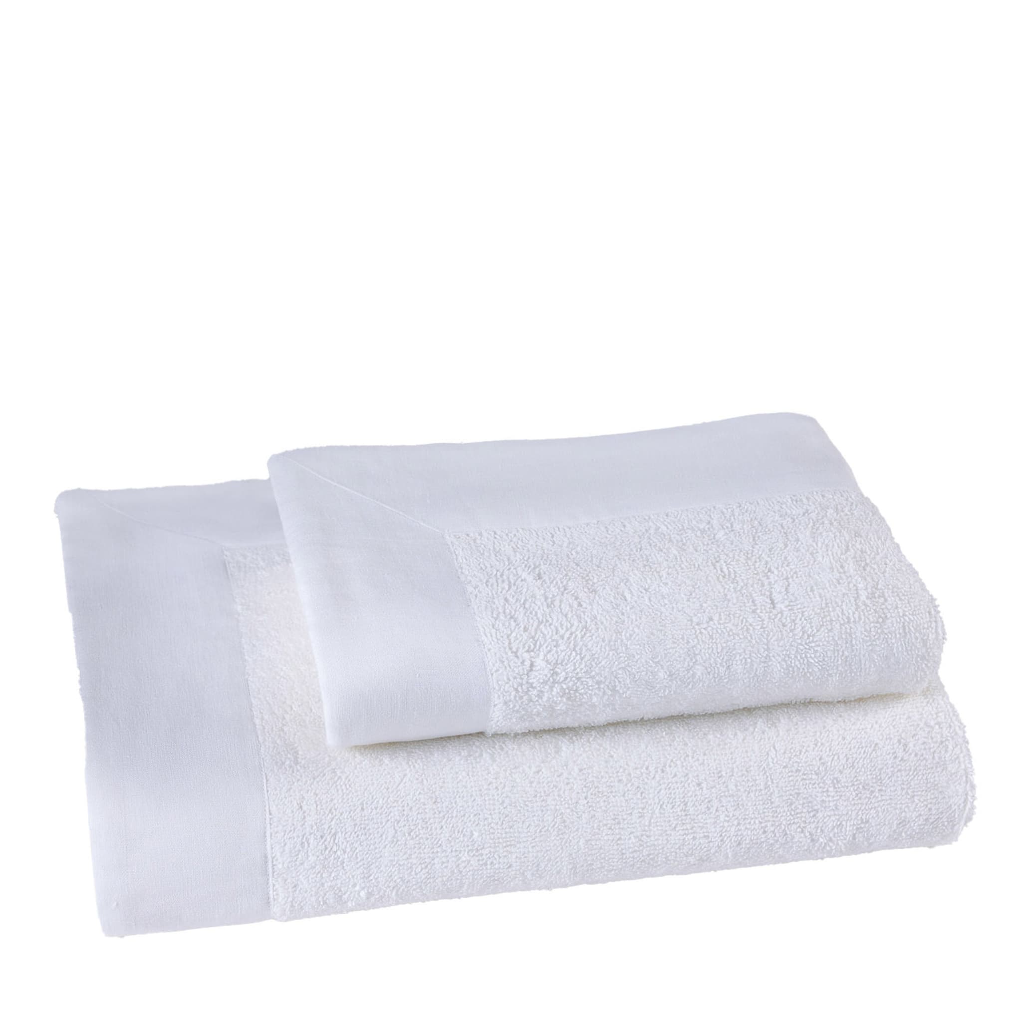 Kanapa Weißes Handtuch-Set - Hauptansicht