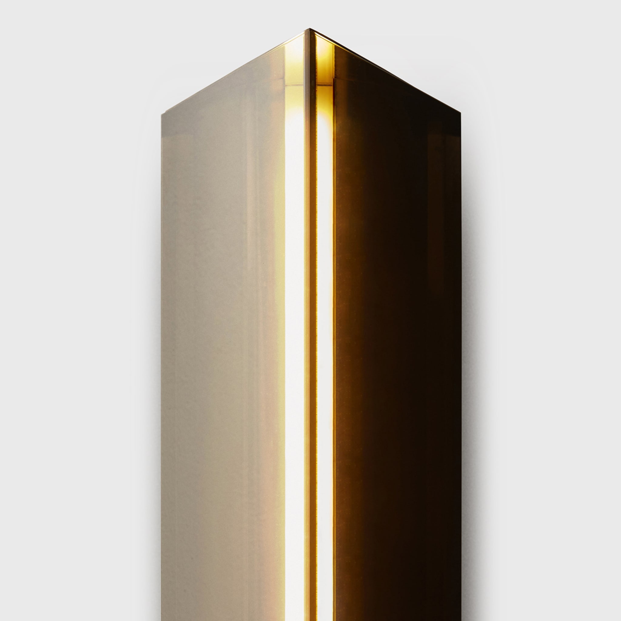 Spettro Tall Bronze and Brass Sconce - Alternative view 2