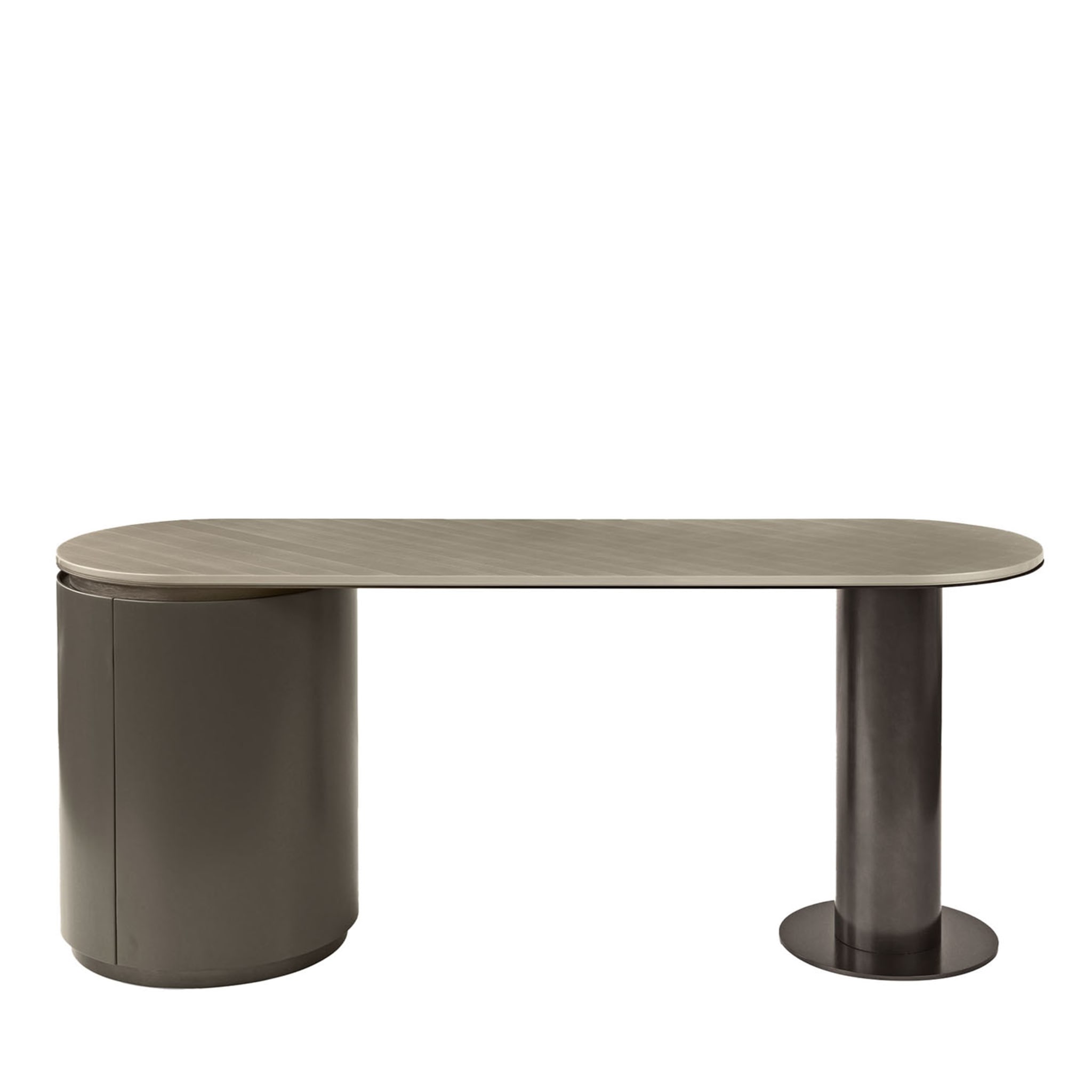 Vanity Loop Tisch mit Metallplatte - Hauptansicht