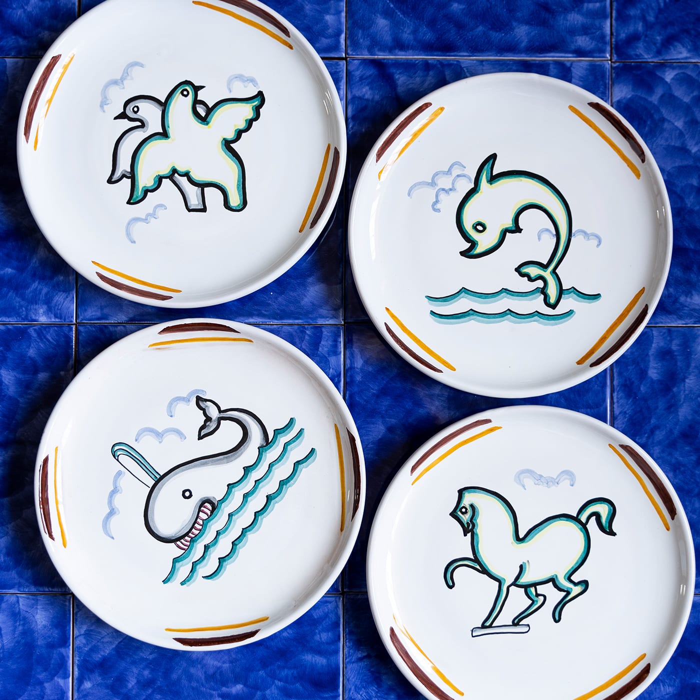 Equestre Plate - Ceramica Stingo