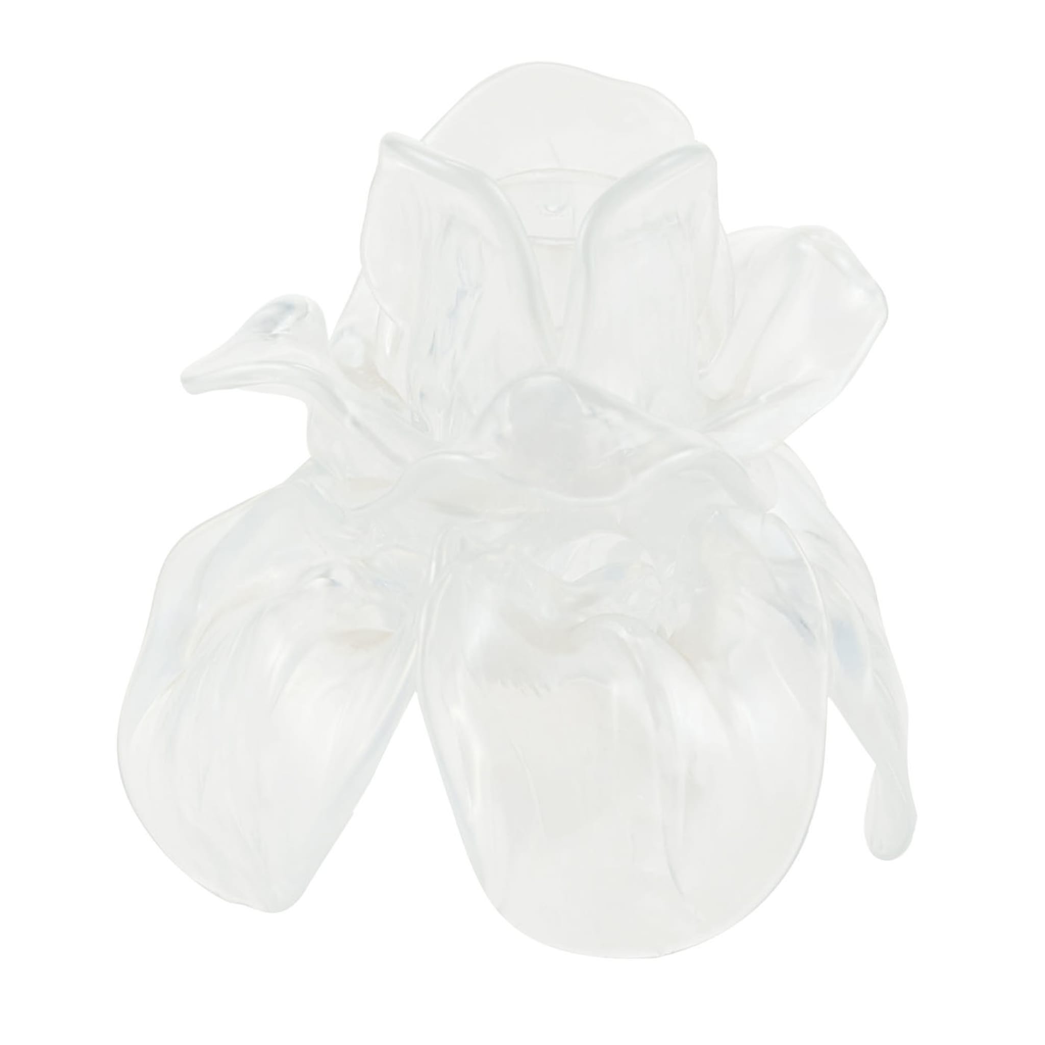Peony White Multilayered Mouth-Blown Candle Holder  - Main view