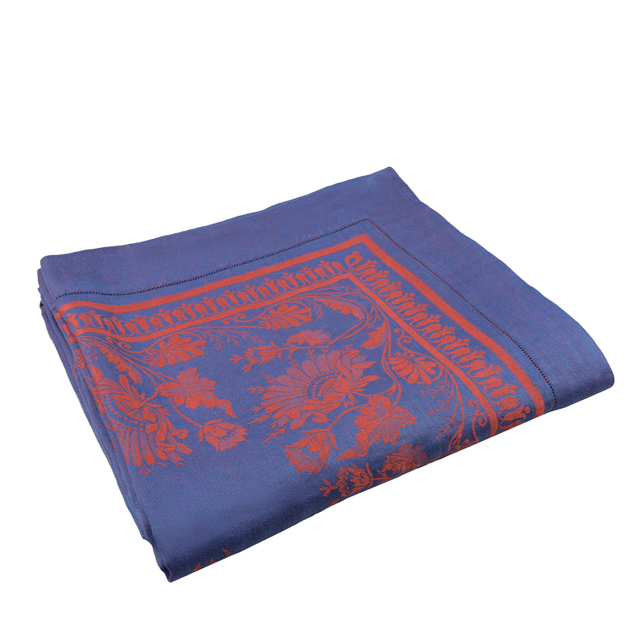 Giardino Italiano Marsala-Red & Blue Tablecloth - Main view