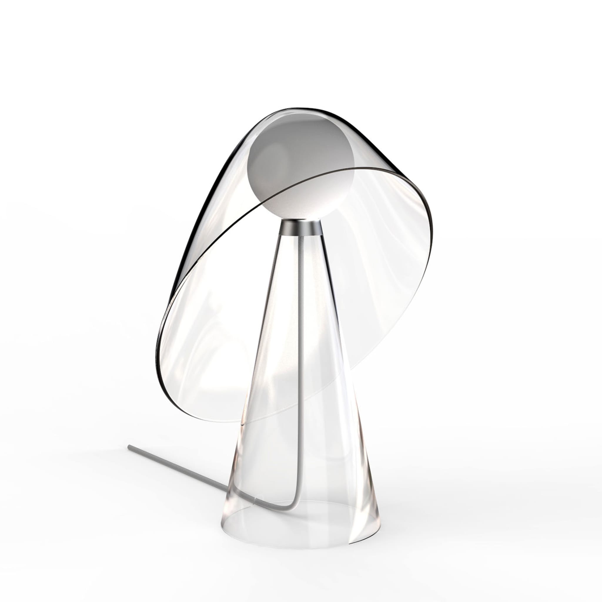 Mademoiselle Lámpara de mesa transparente by Quaglio Simonelli - Vista alternativa 3