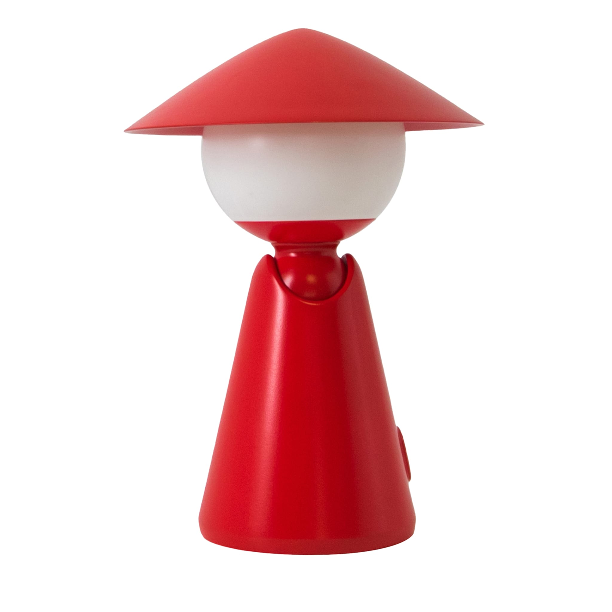 Red Puddy Rechargeable Table Lamp by Albore Design - Main view