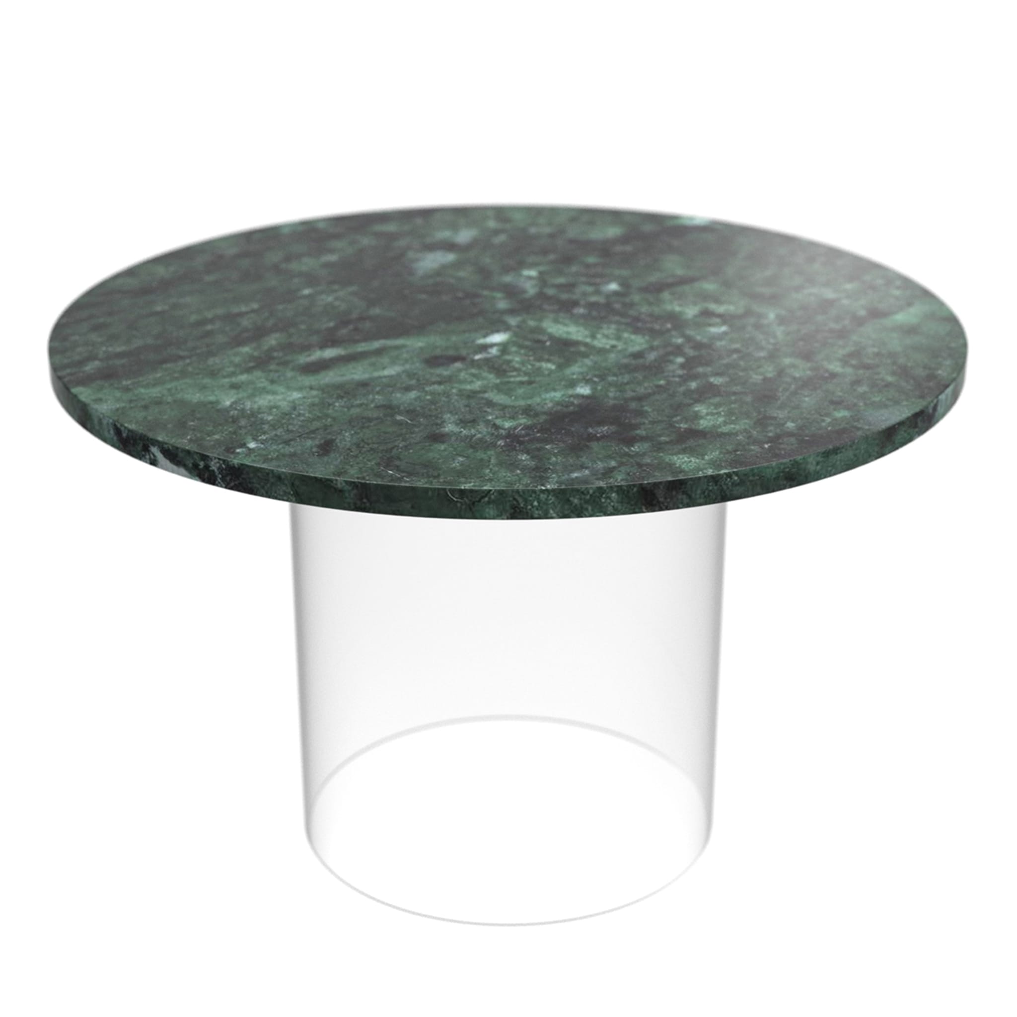21st Century Guatemala Marble Coffee Table with Wireless Charger - Main view