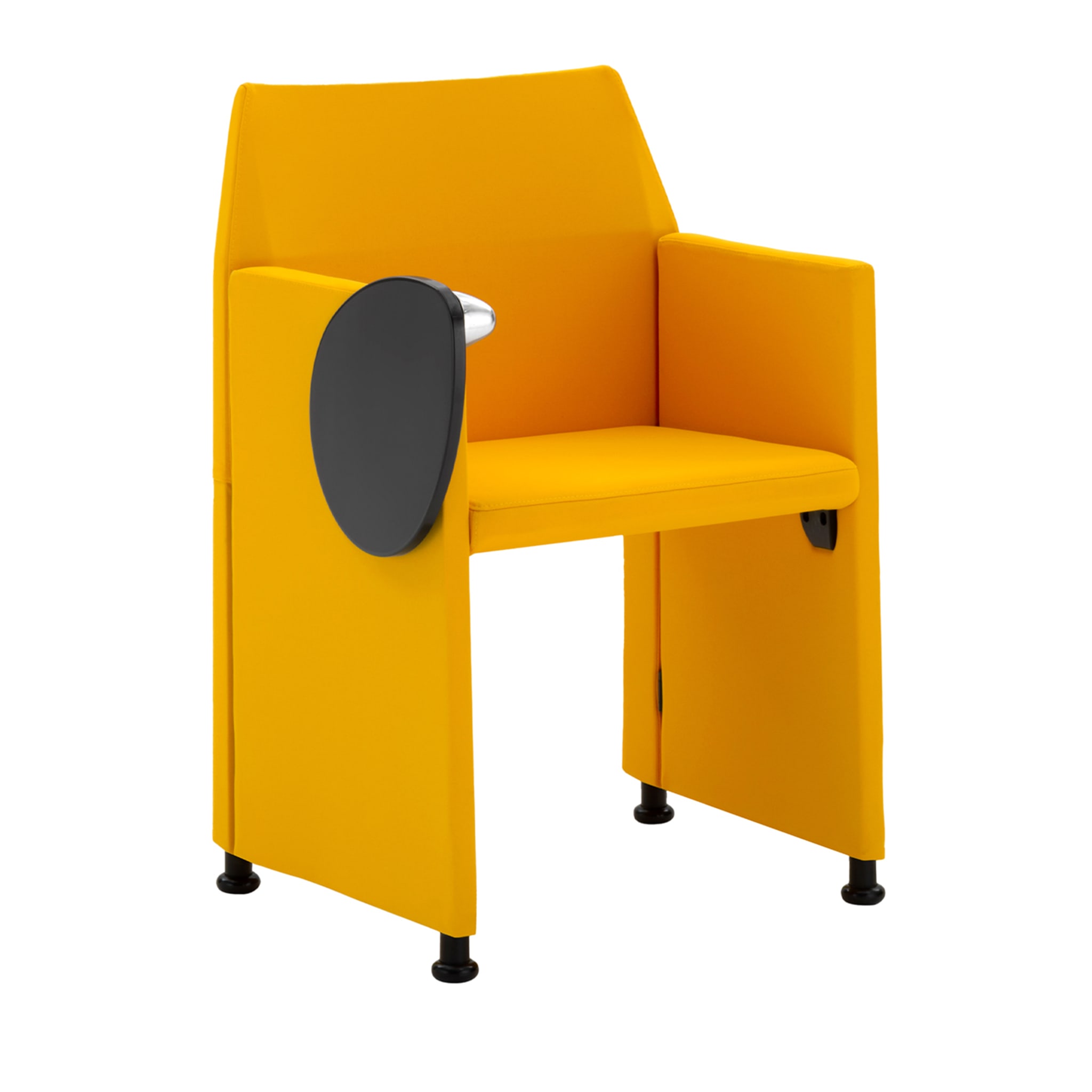 SYRIO YELLOW CHAIR WITH writing pad - Hauptansicht