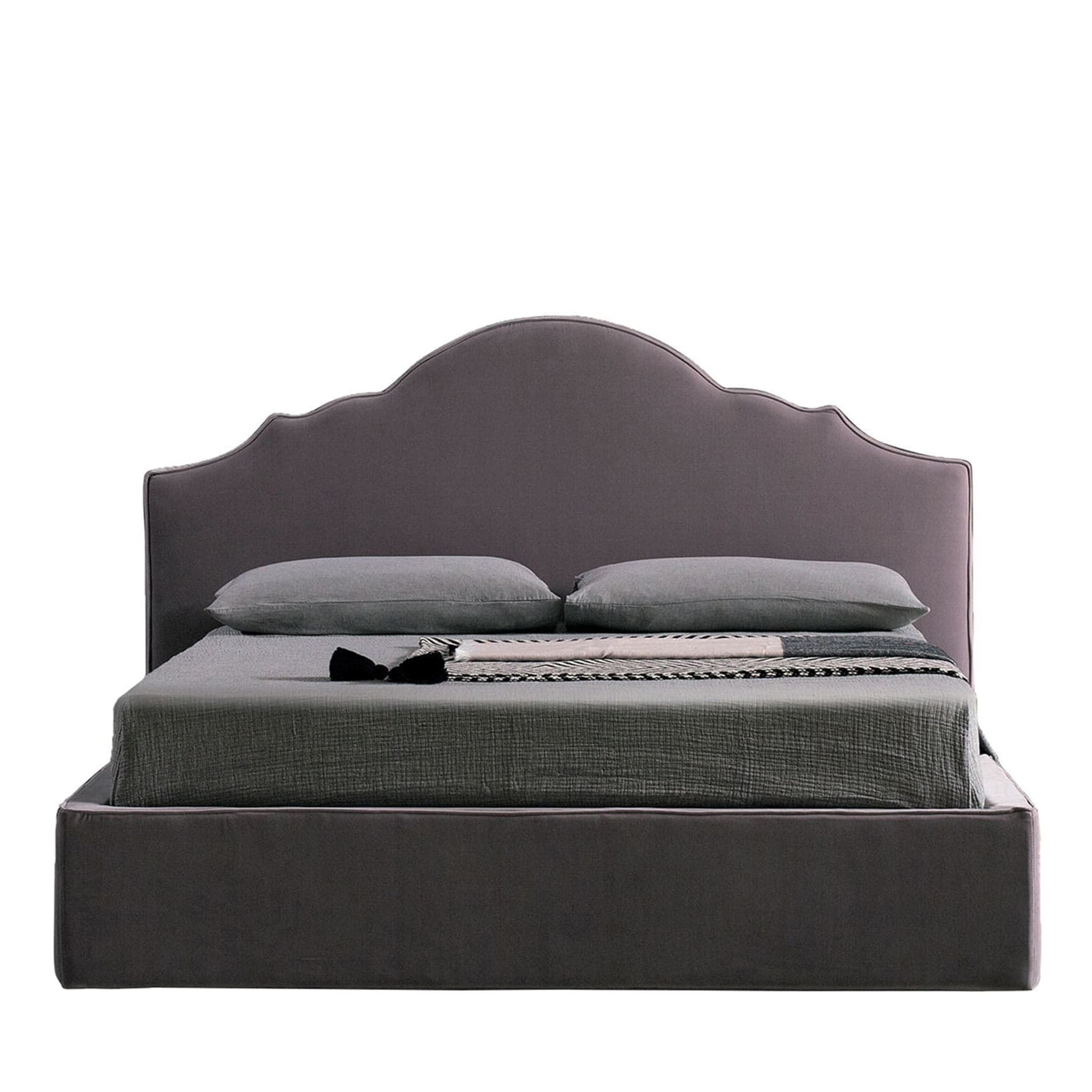 Tiffany Taupe Double Bed - Main view