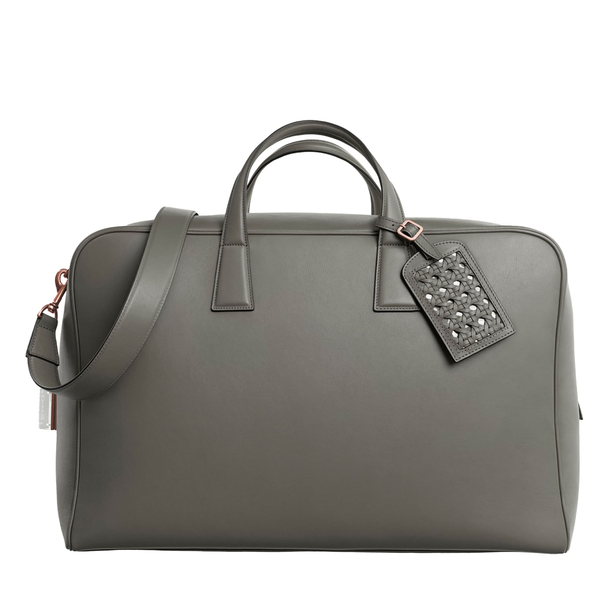 Gray Cristallo Maxi Weekend Bag - Main view