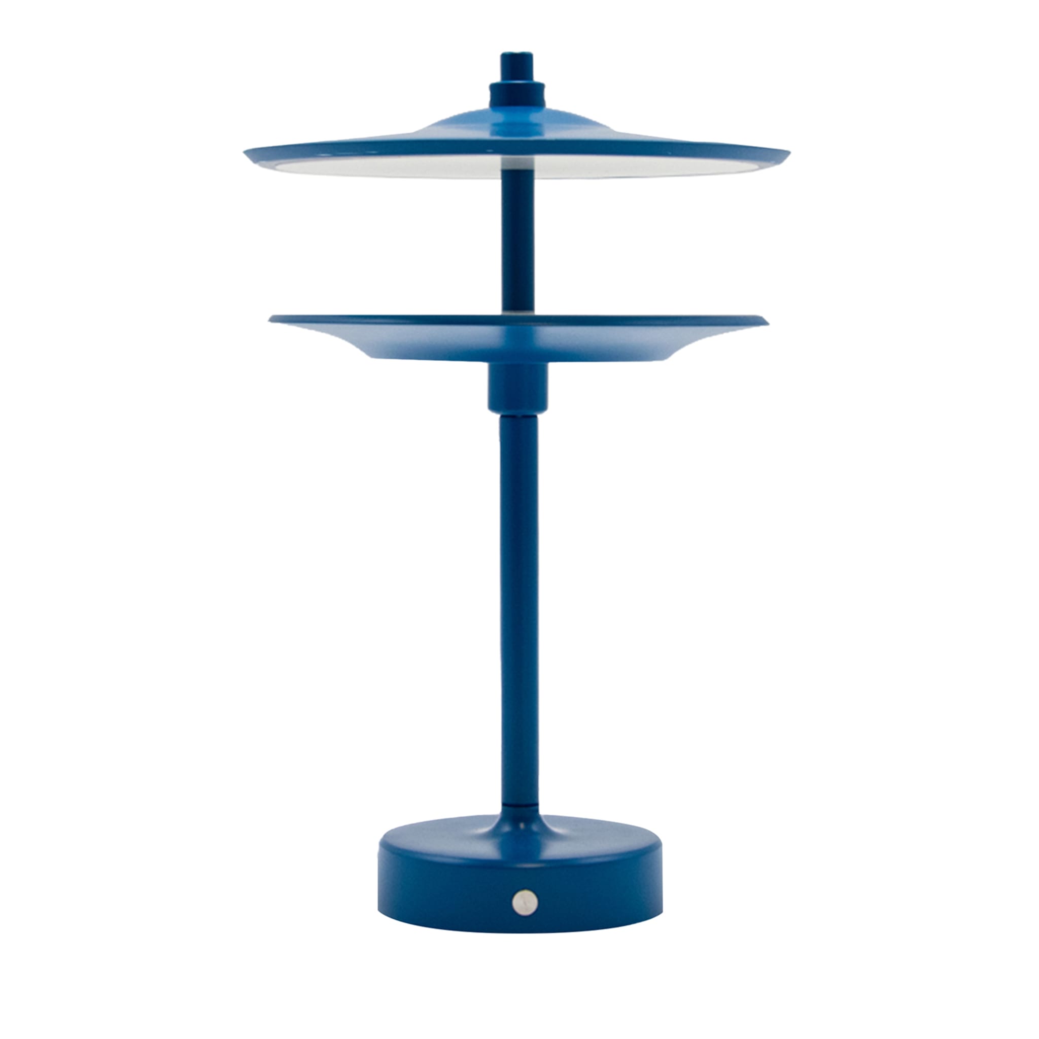 Drum Blue Rechargeable Table Lamp by Albore Design - Main view