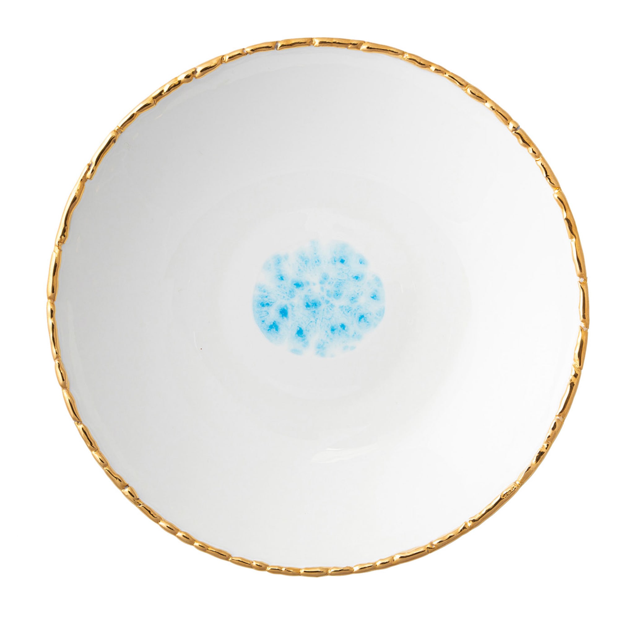 Celestial Set of 2 Soup Plates with Crackled Rim - Main view