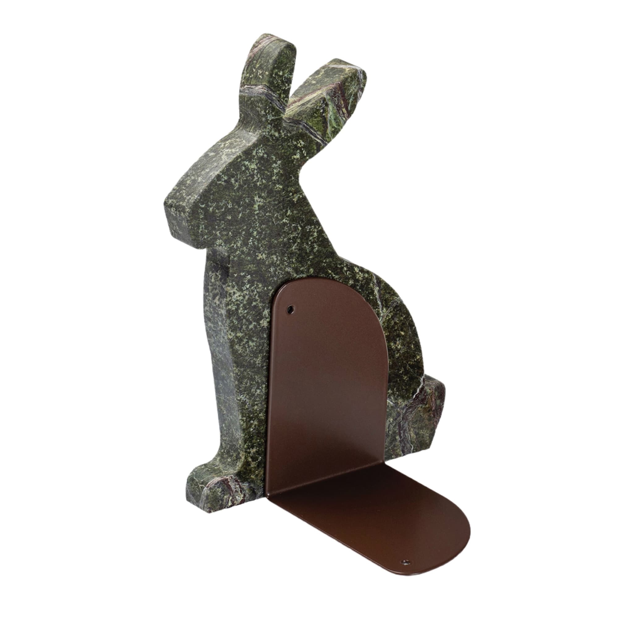 Bunny Picasso Green Left Bookend by Alessandra Grasso - Main view