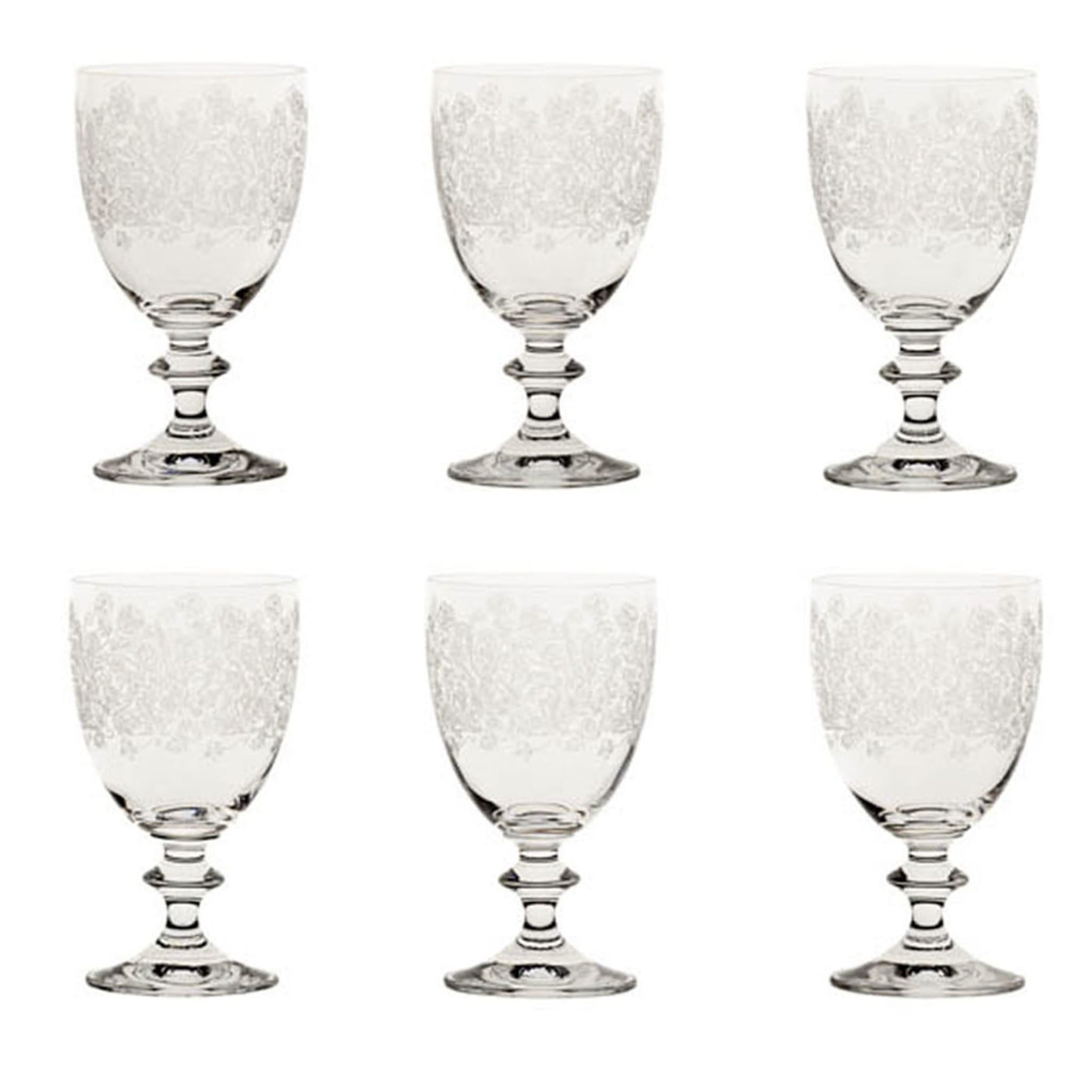 Set of 6 Estro Wine Chalices - Main view