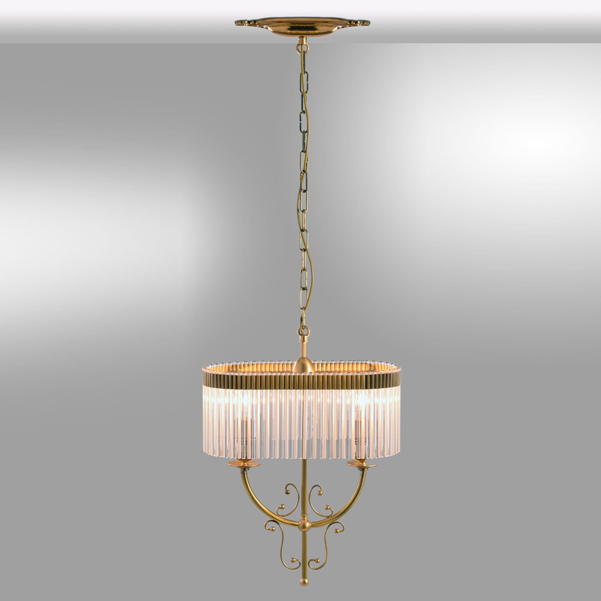 Seicento 2-Light Chandelier by Luca Bussacchini - Alternative view 1