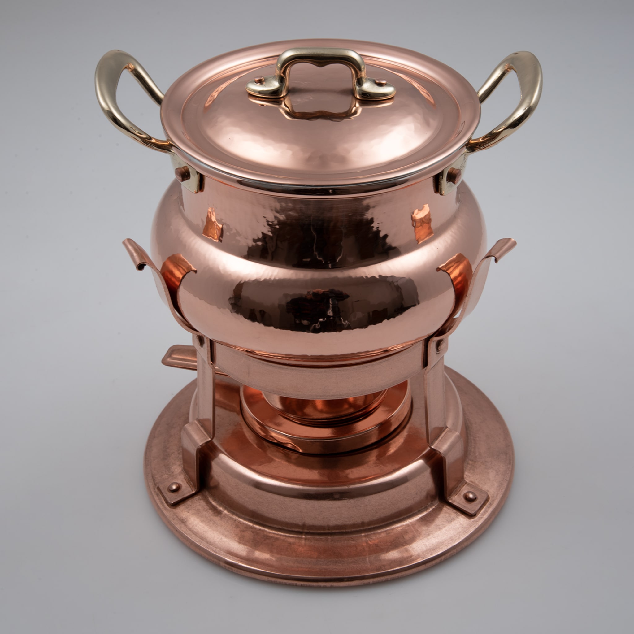 Set de fondue de cobre de estilo tradicional - Vista alternativa 2