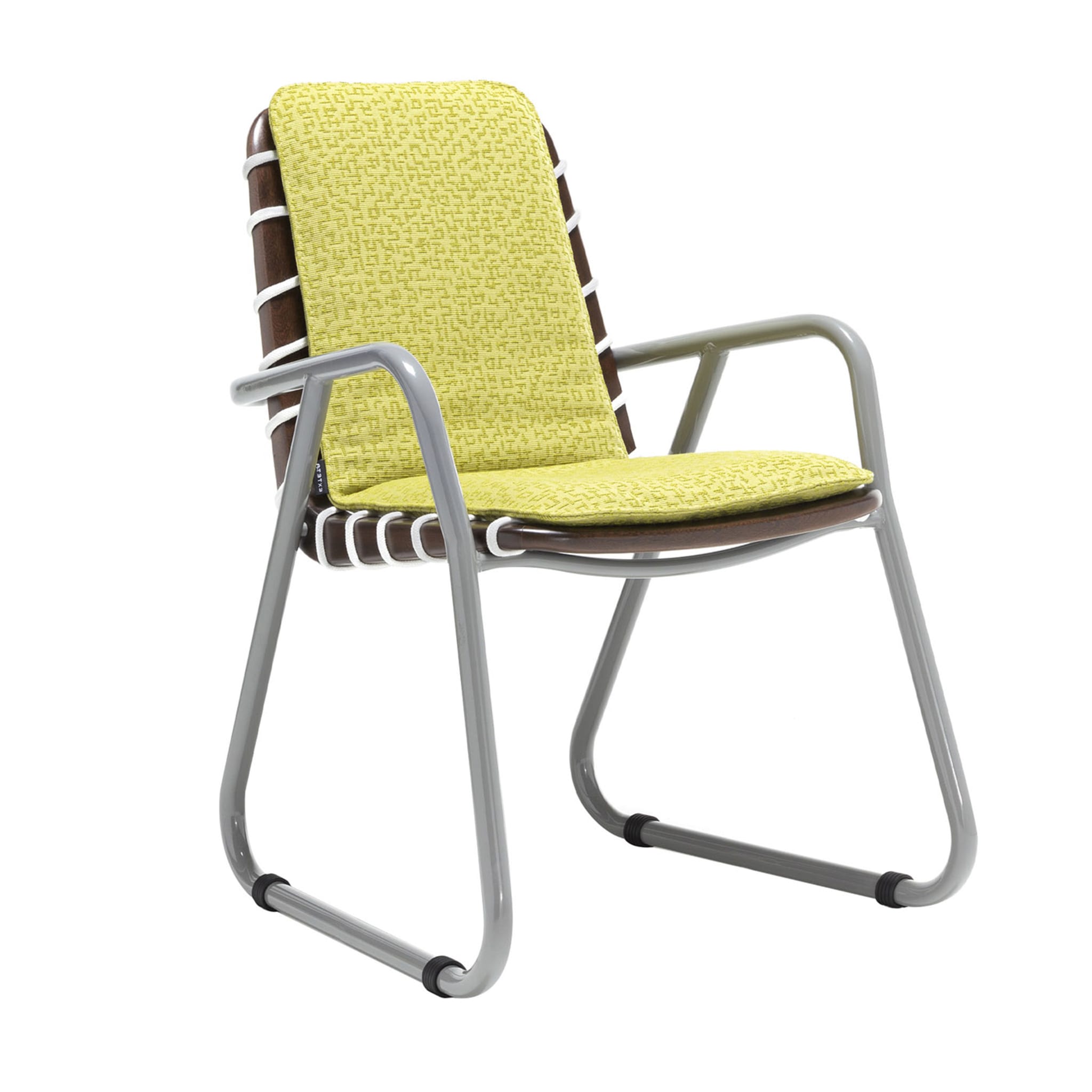Sunset Yellow Dining Armchair by Paola Navone - Main view