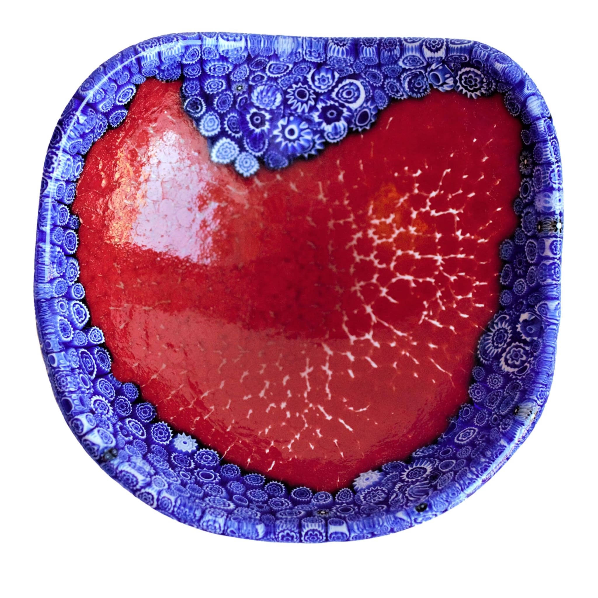 Centre de table cœur miniature rouge - Vue principale