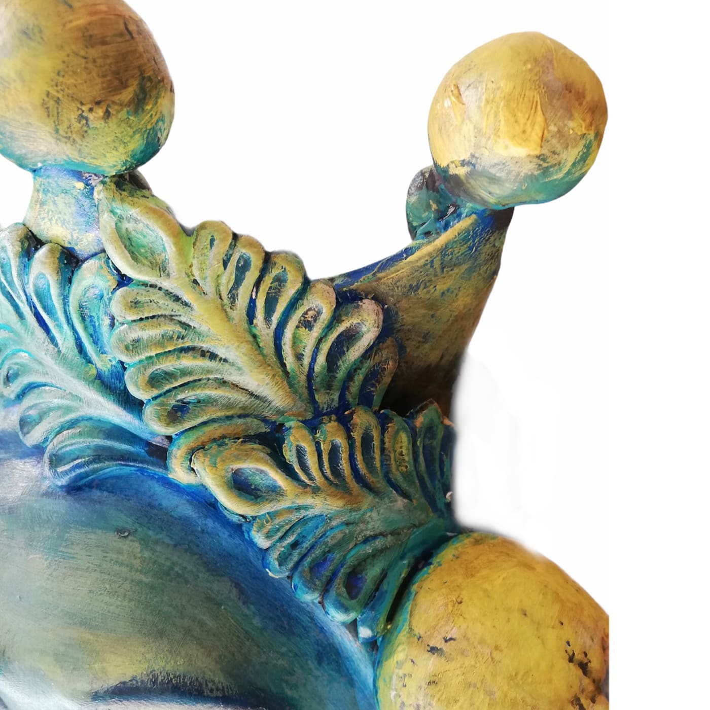 Azzurra Moor's Head - Bottega Farnese