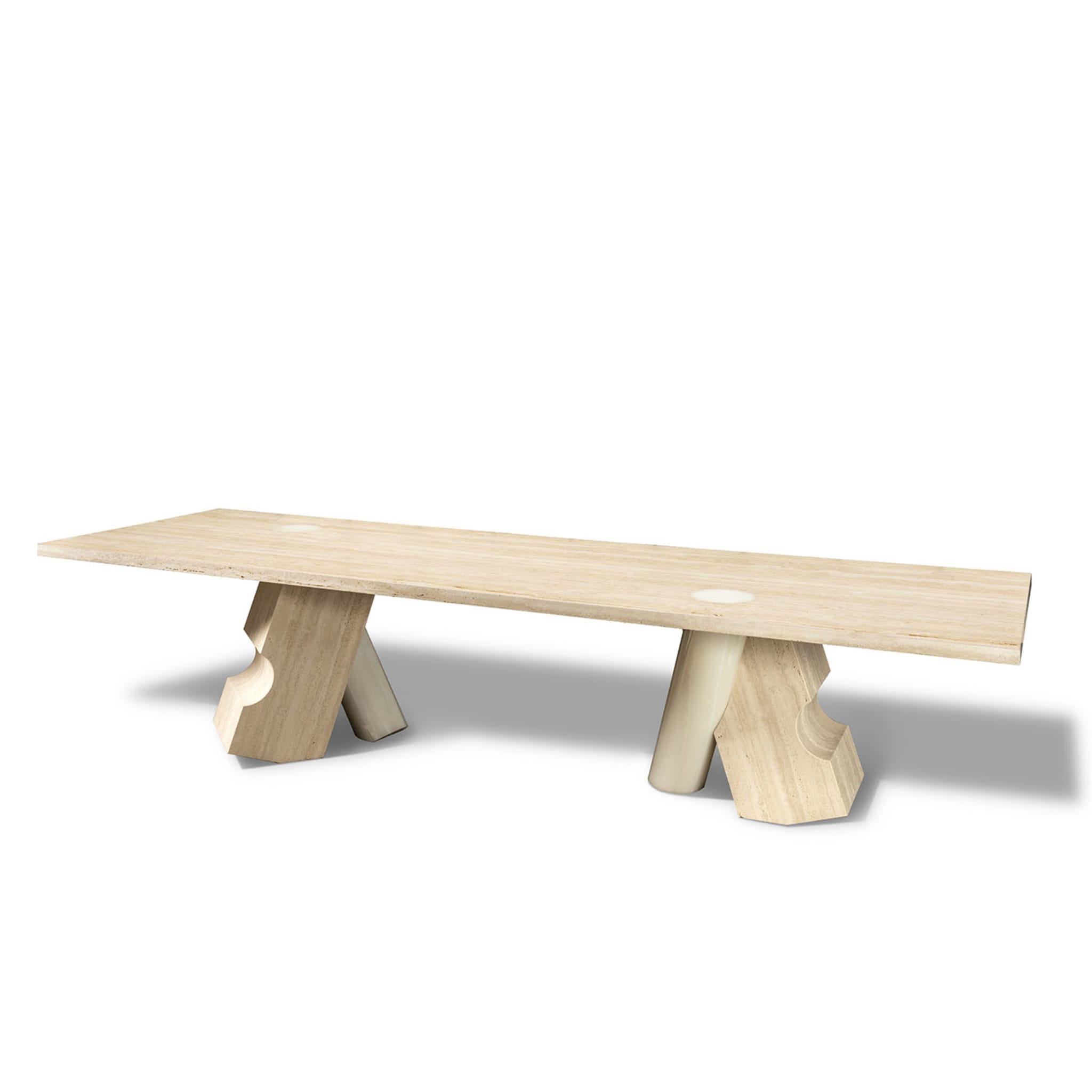 Big Pierce Living Table rectangulaire de Patricia Urquiola - Vue alternative 1