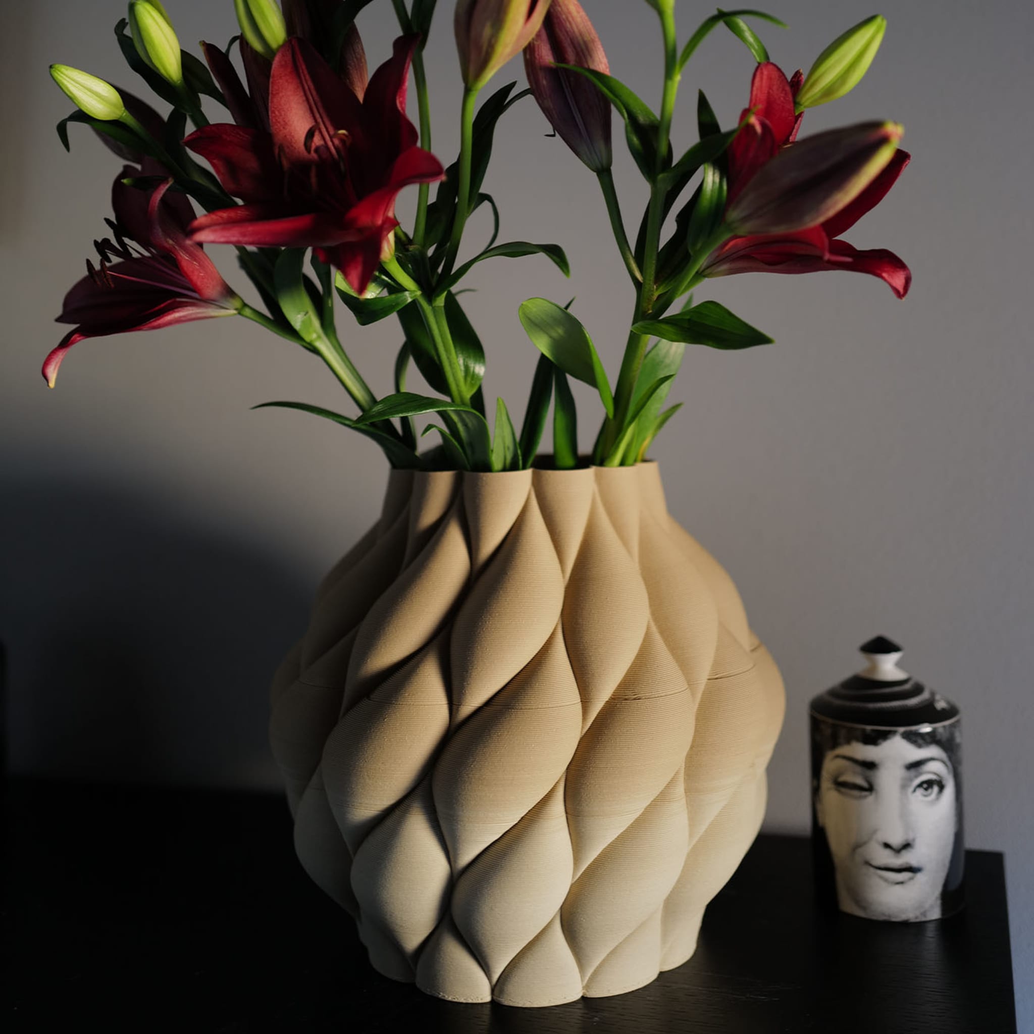 Mumbai Keramik-Vase - Alternative Ansicht 2