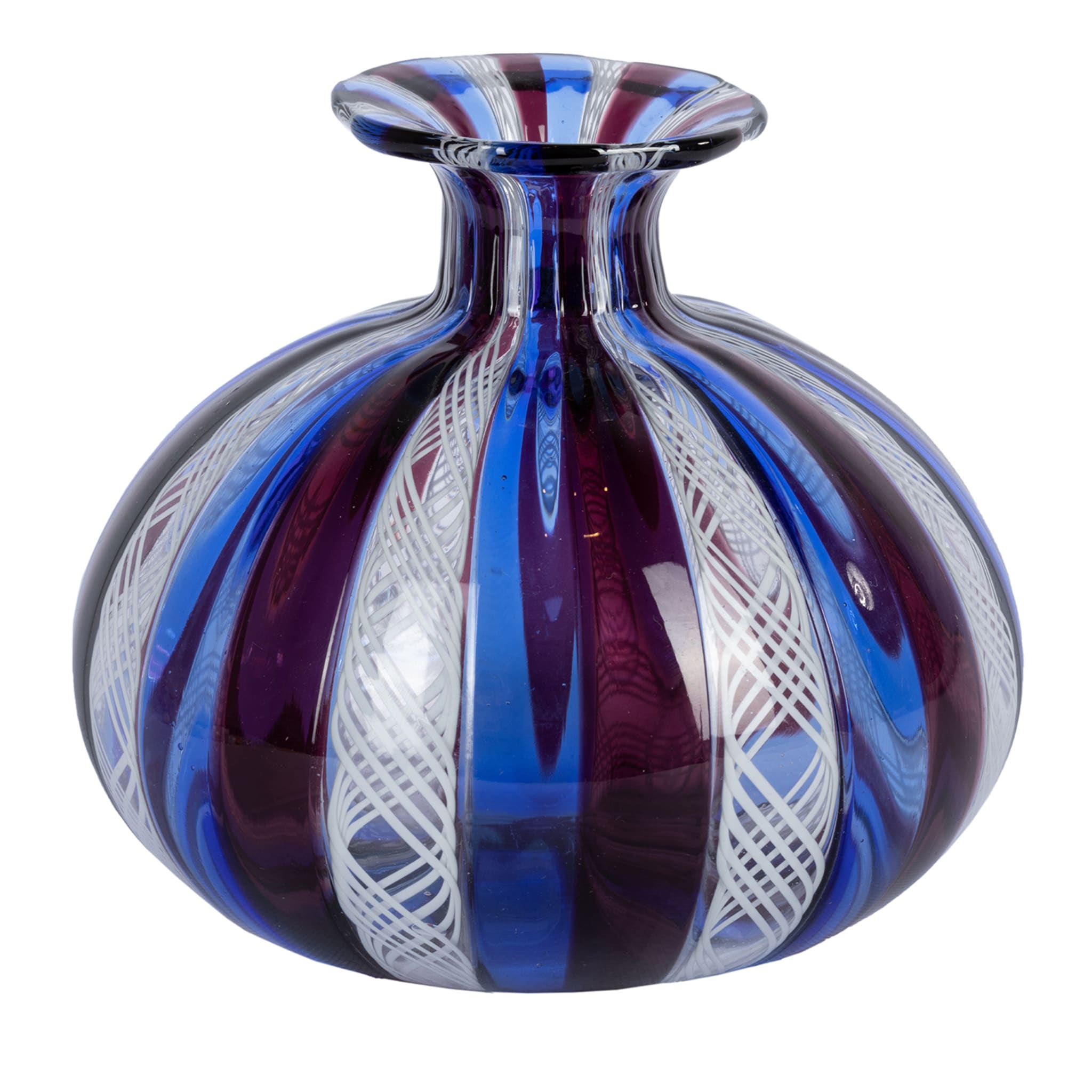 Vase Campcipolla rouge, blanc et bleu - Vue principale
