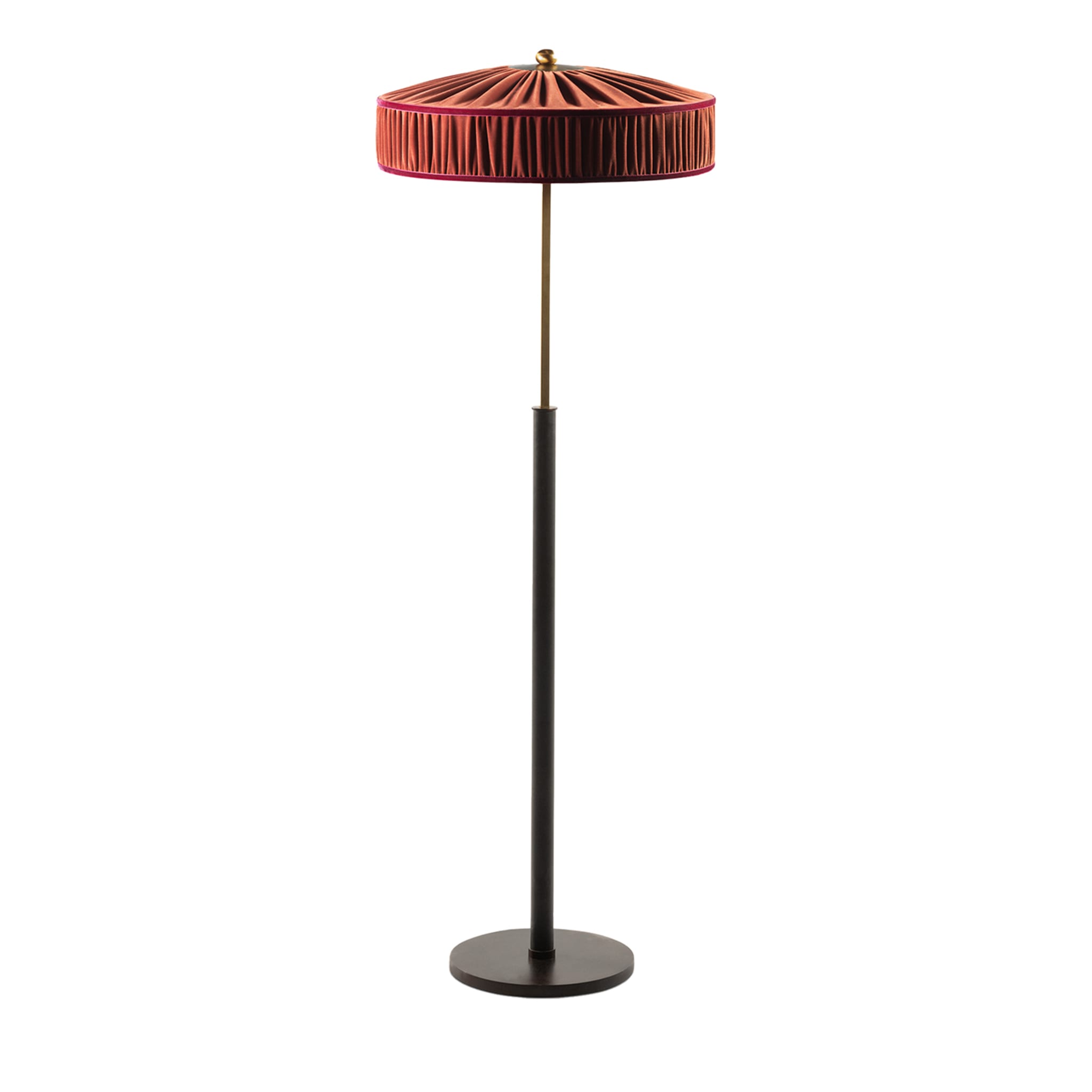 Le lampadaire Velvet Poggibonsi Orange Standard - Vue principale