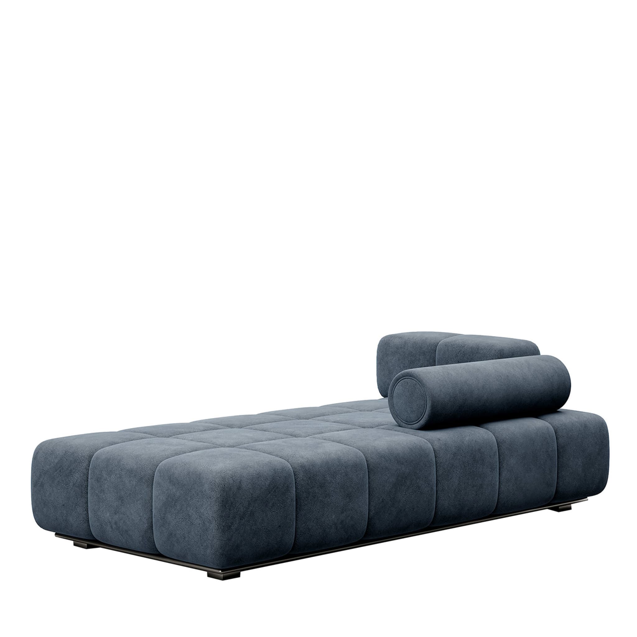 Thomas - Chaise Longue with Backrest and Armrest - Main view