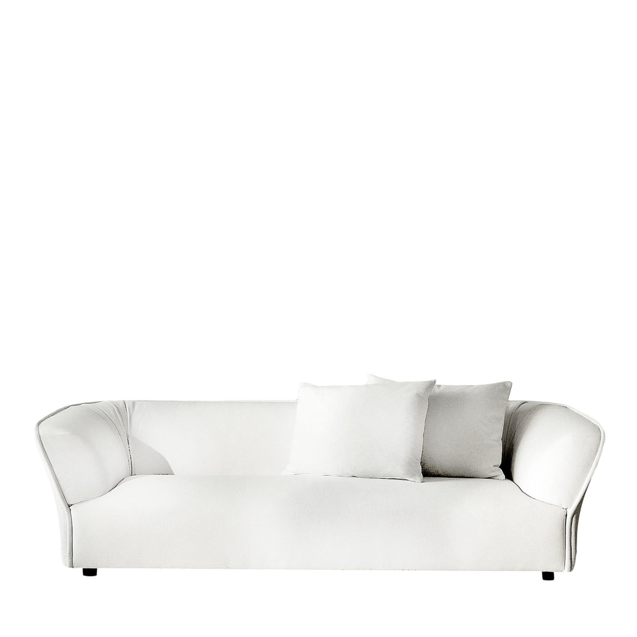 Florence 3-sitziges modulares weißes sofa von Ludovica + Roberto Palomba - Hauptansicht