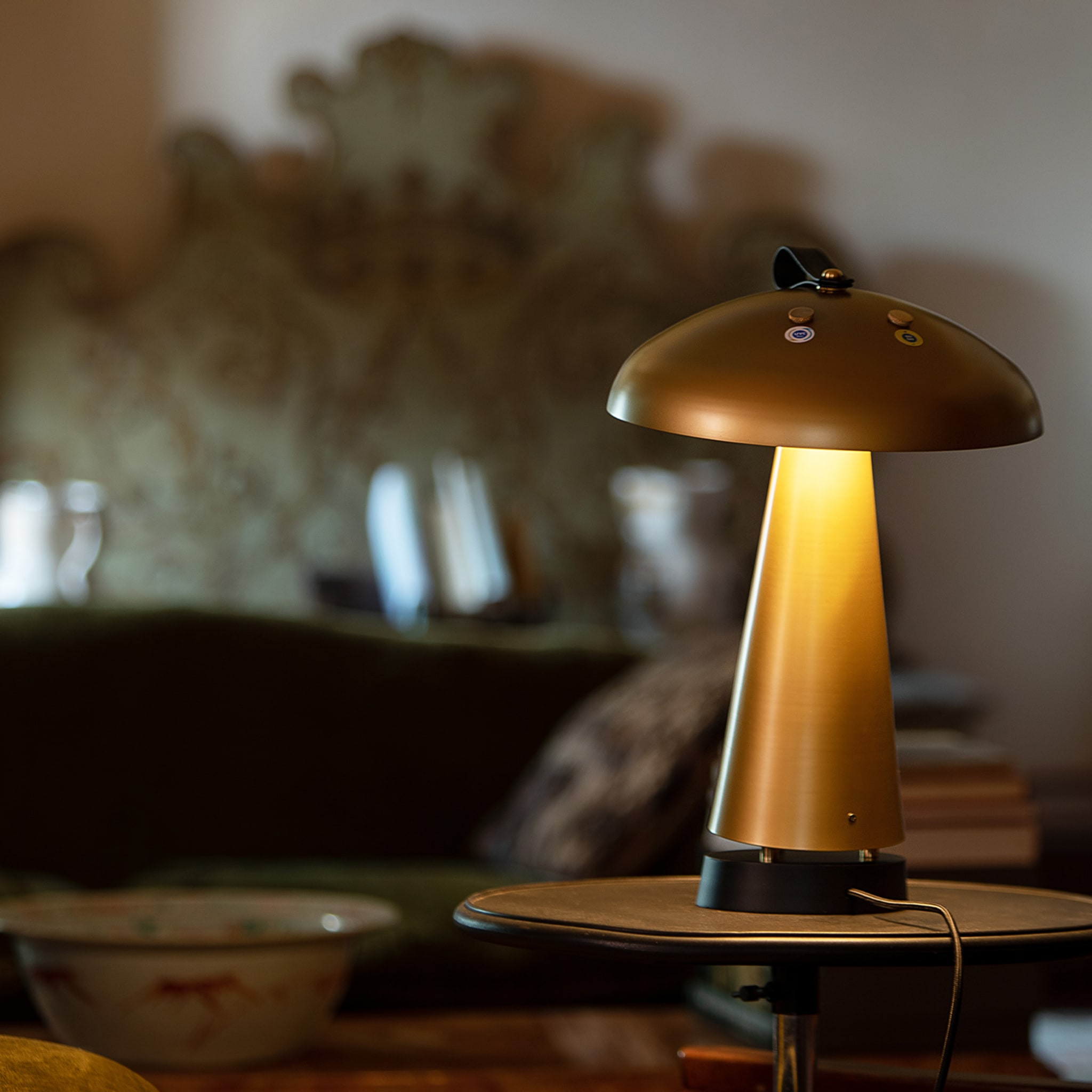 Serena Pisana Gold Table Lamp - Alternative view 4