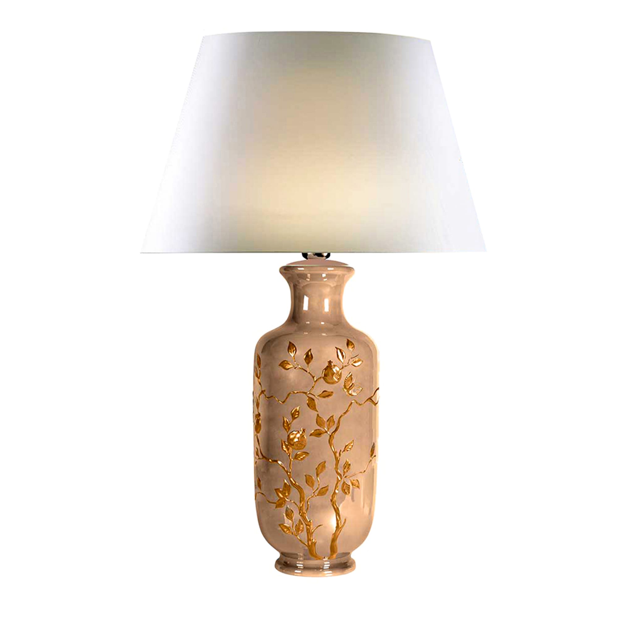Dafne Small Pink and Gold Table Lamp - Main view