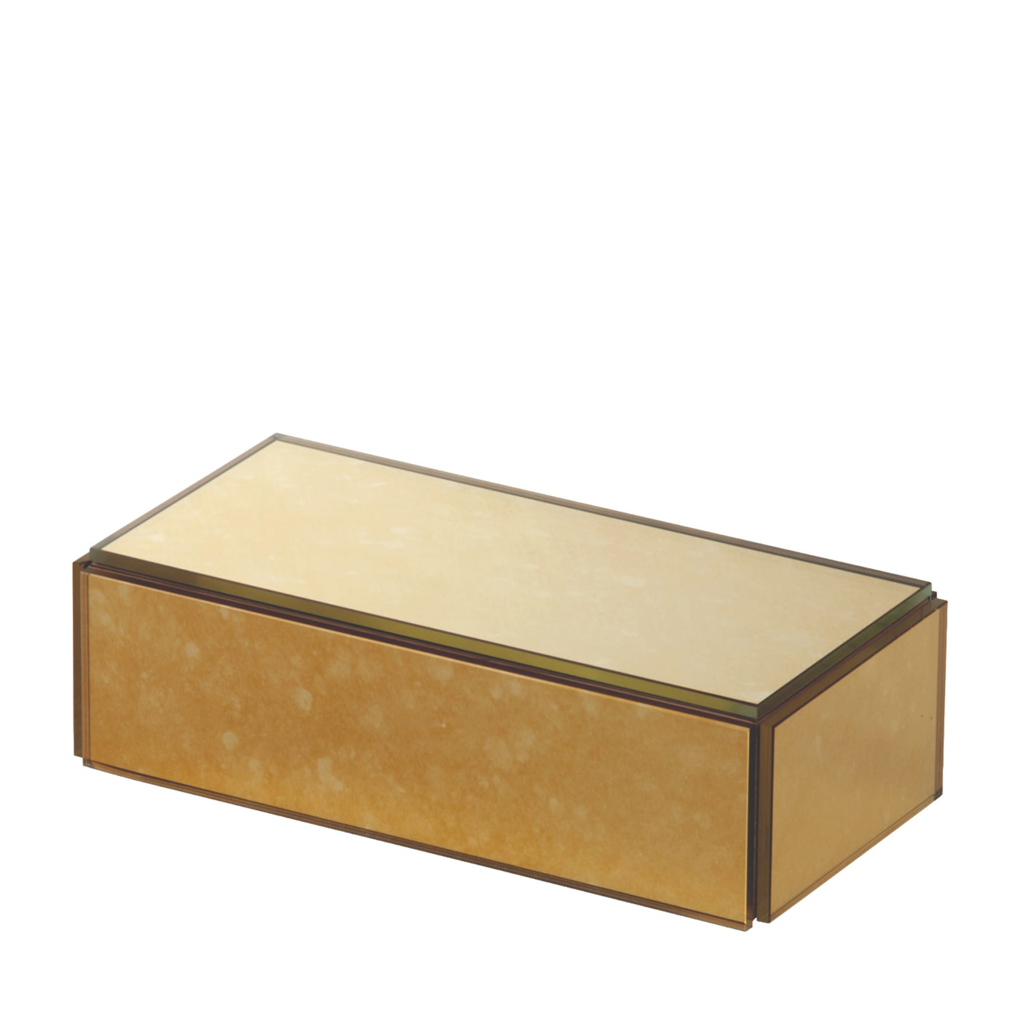 Golden Rectangular Box - Main view