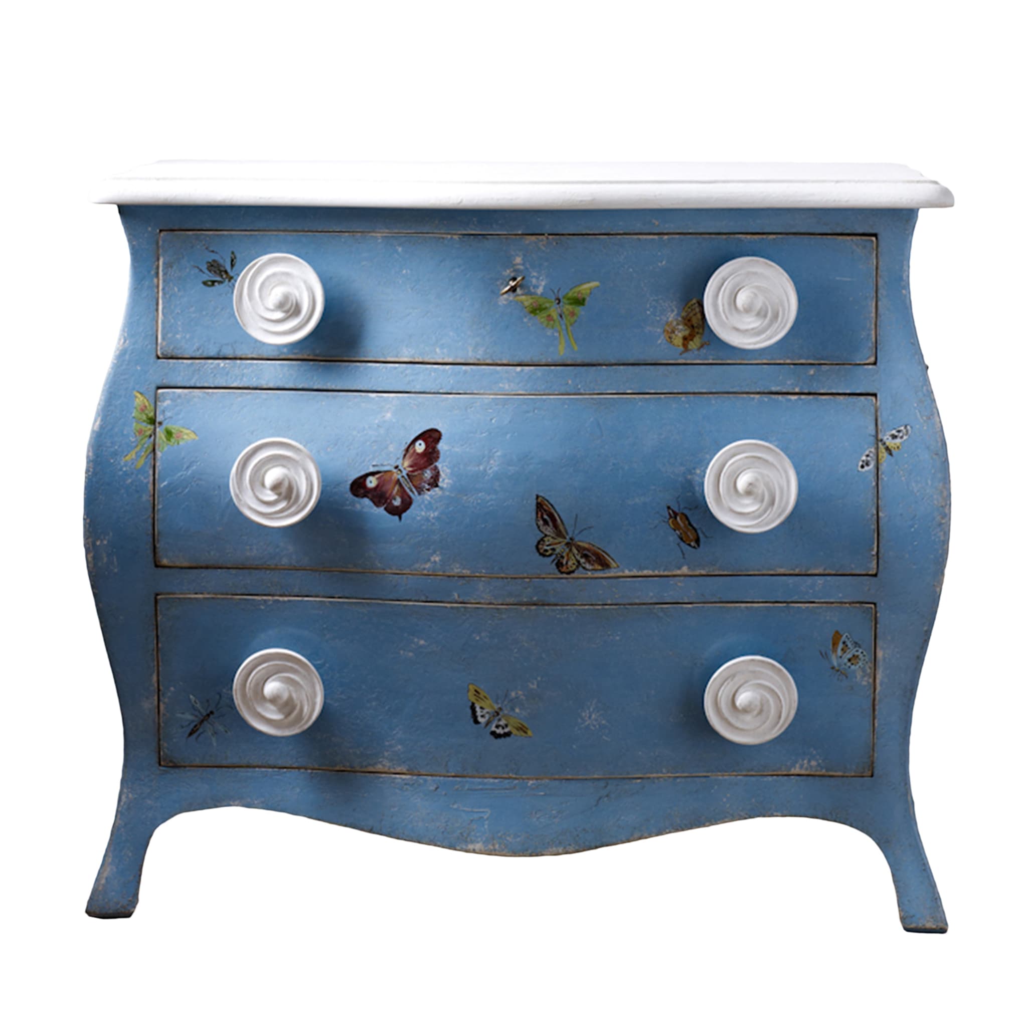 Asolo Parma Blue Chest of Drawers - Main view