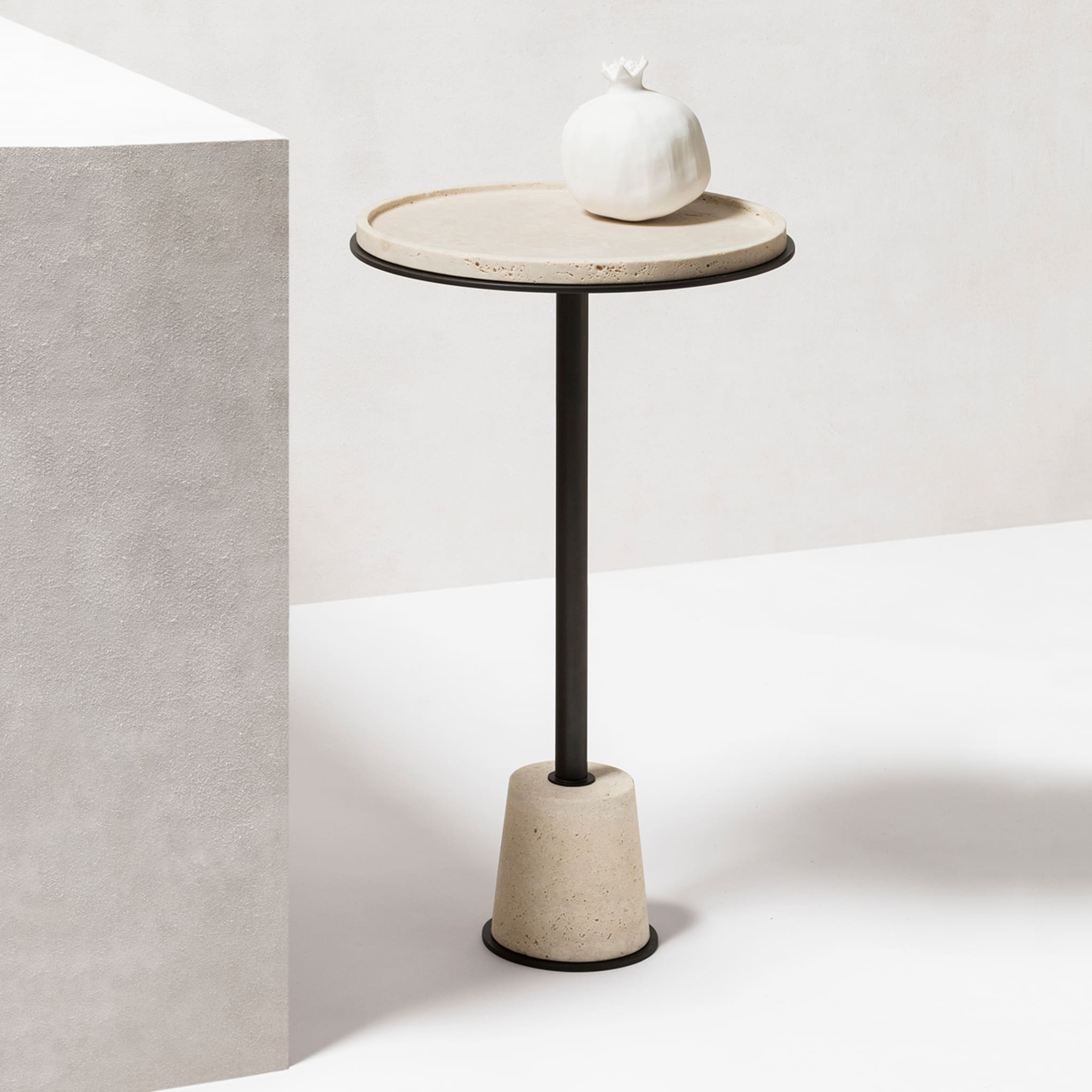 Sorrento Marble Side Table - Medium  - Alternative view 1