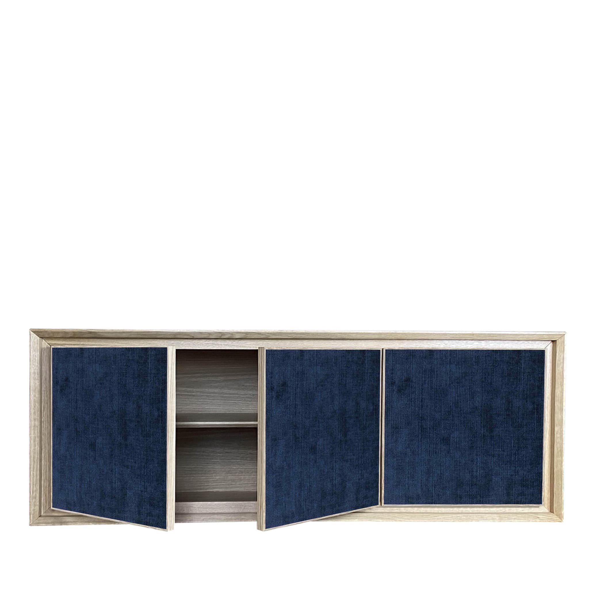 Blue Velvet 3-Door Sideboard by Mascia Meccani - Alternative view 1