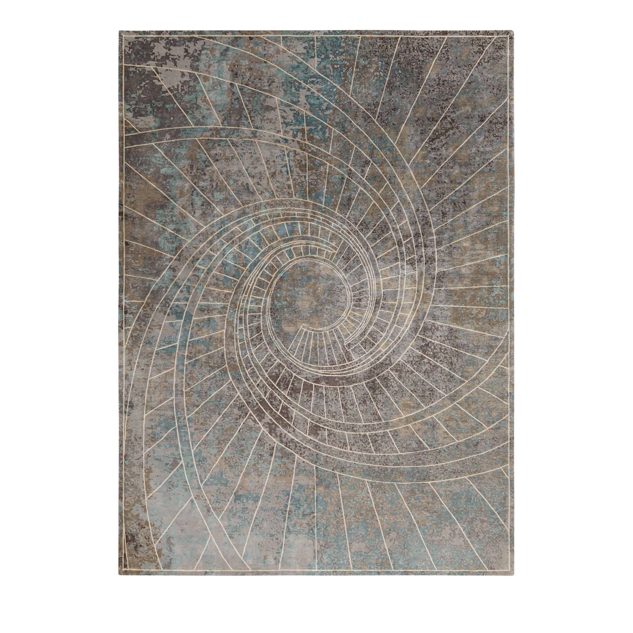 Firenze Blu Notte Rug La Scala Collection by Mike Shilov - Main view