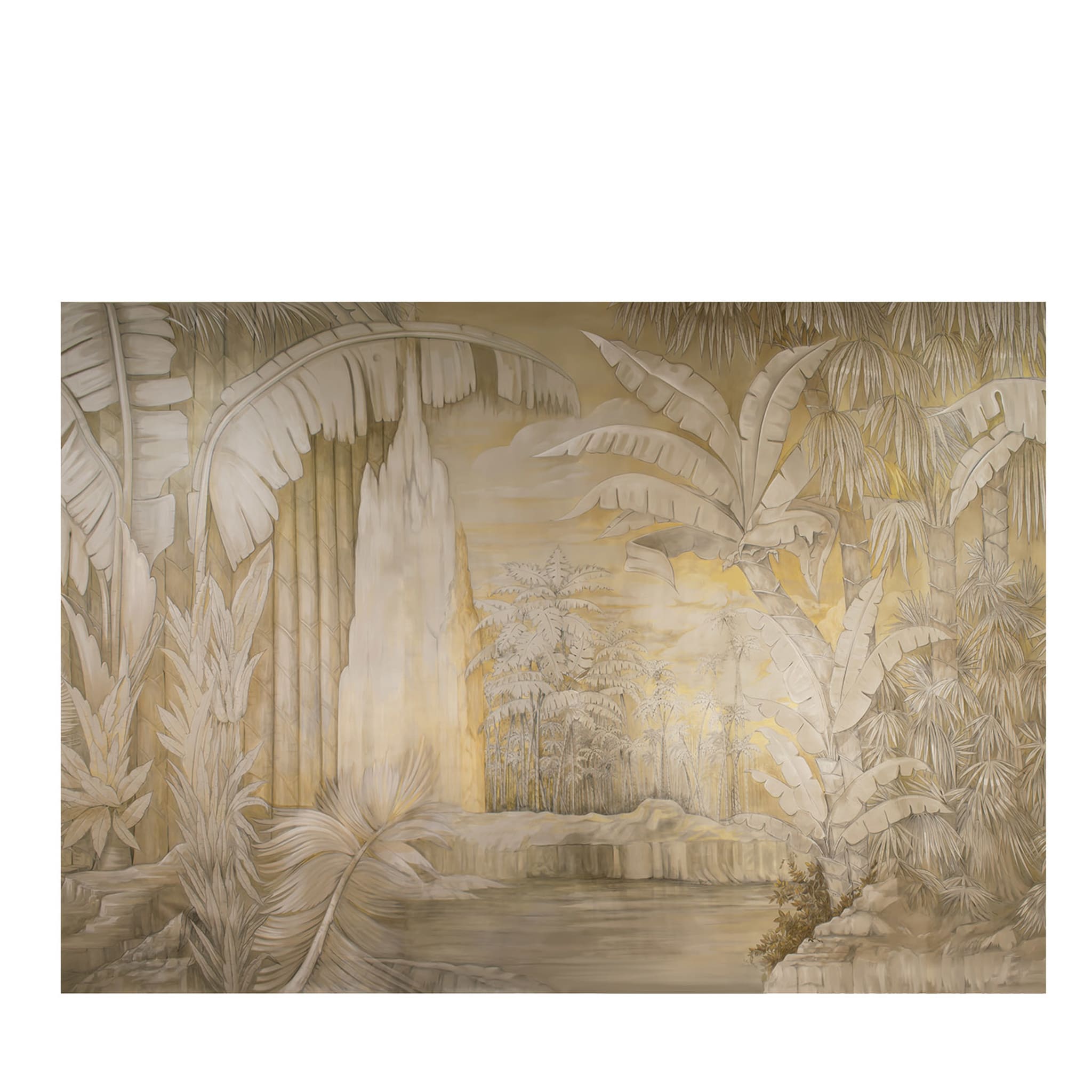 Gold Jungle Mixedmade Wallpaper - Main view