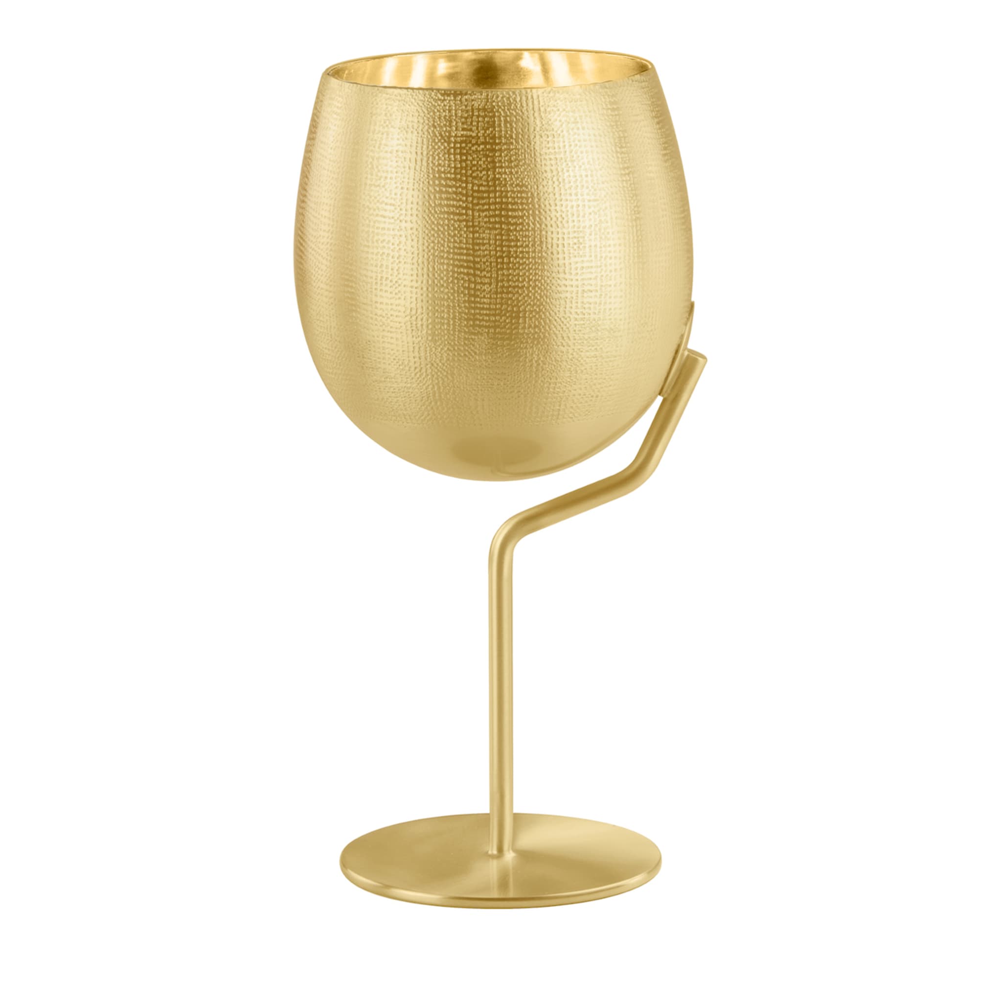 Velvet 1 Gold Plated Wine glass - Main view