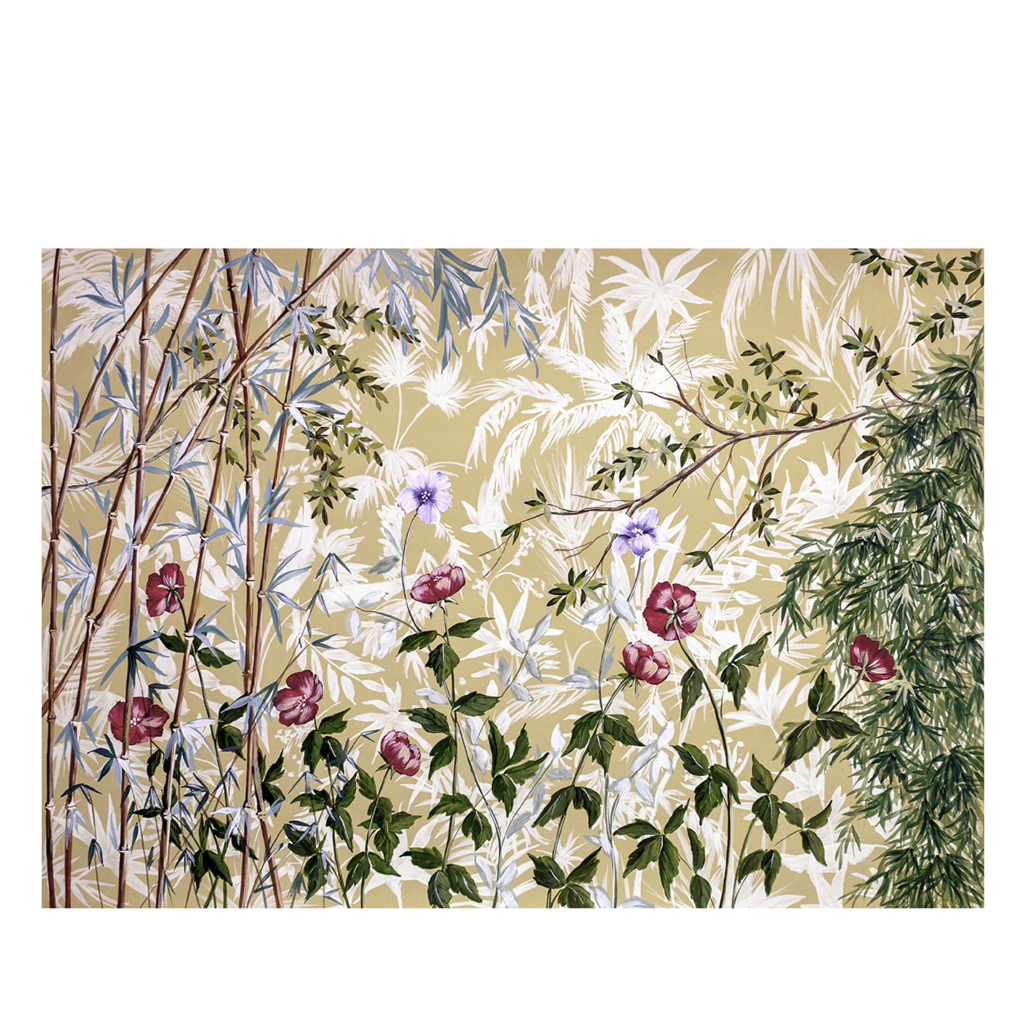 Papel pintado de flores - Vista principal