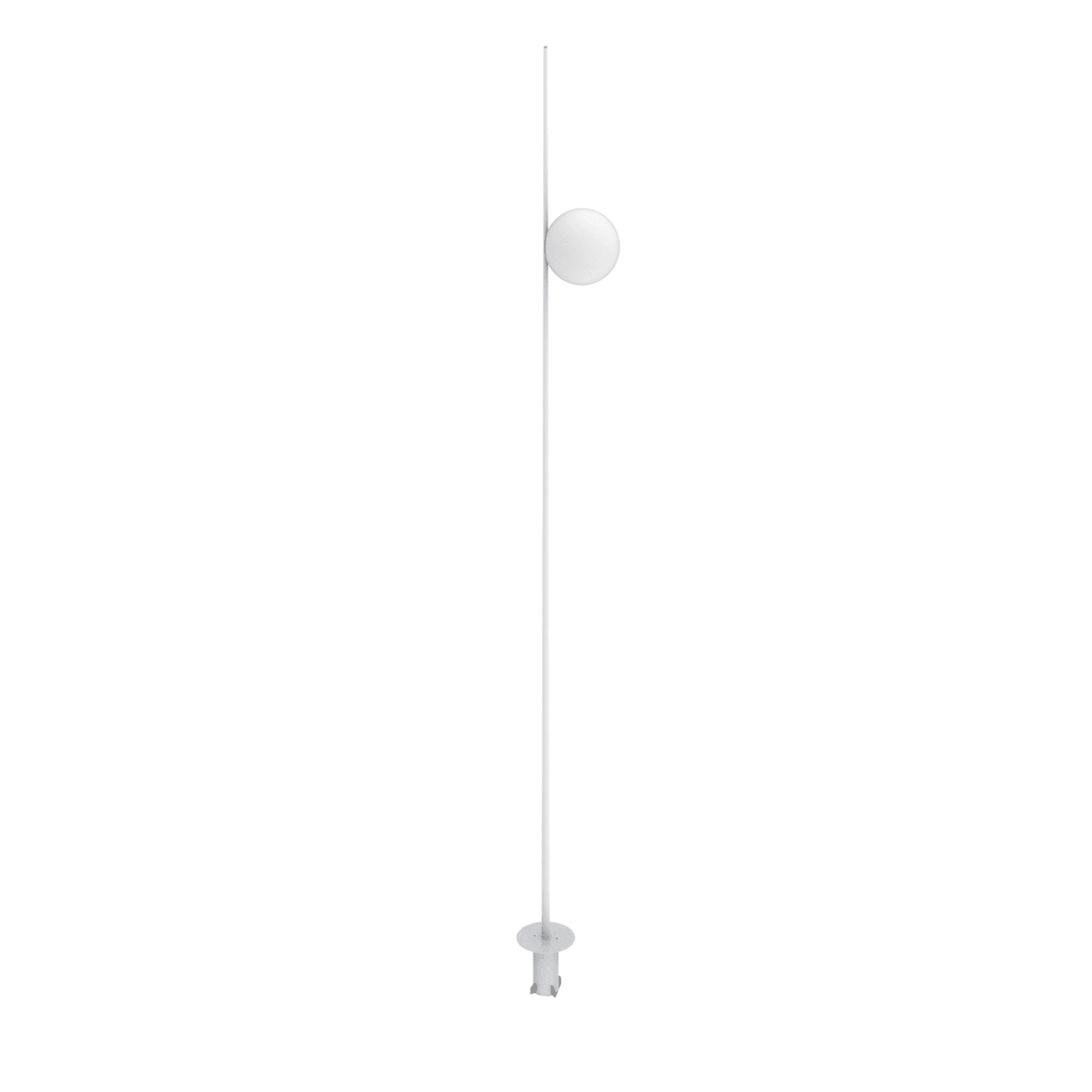 Atmosphere White Medium Outdoor Floor Lamp #2 - Main view