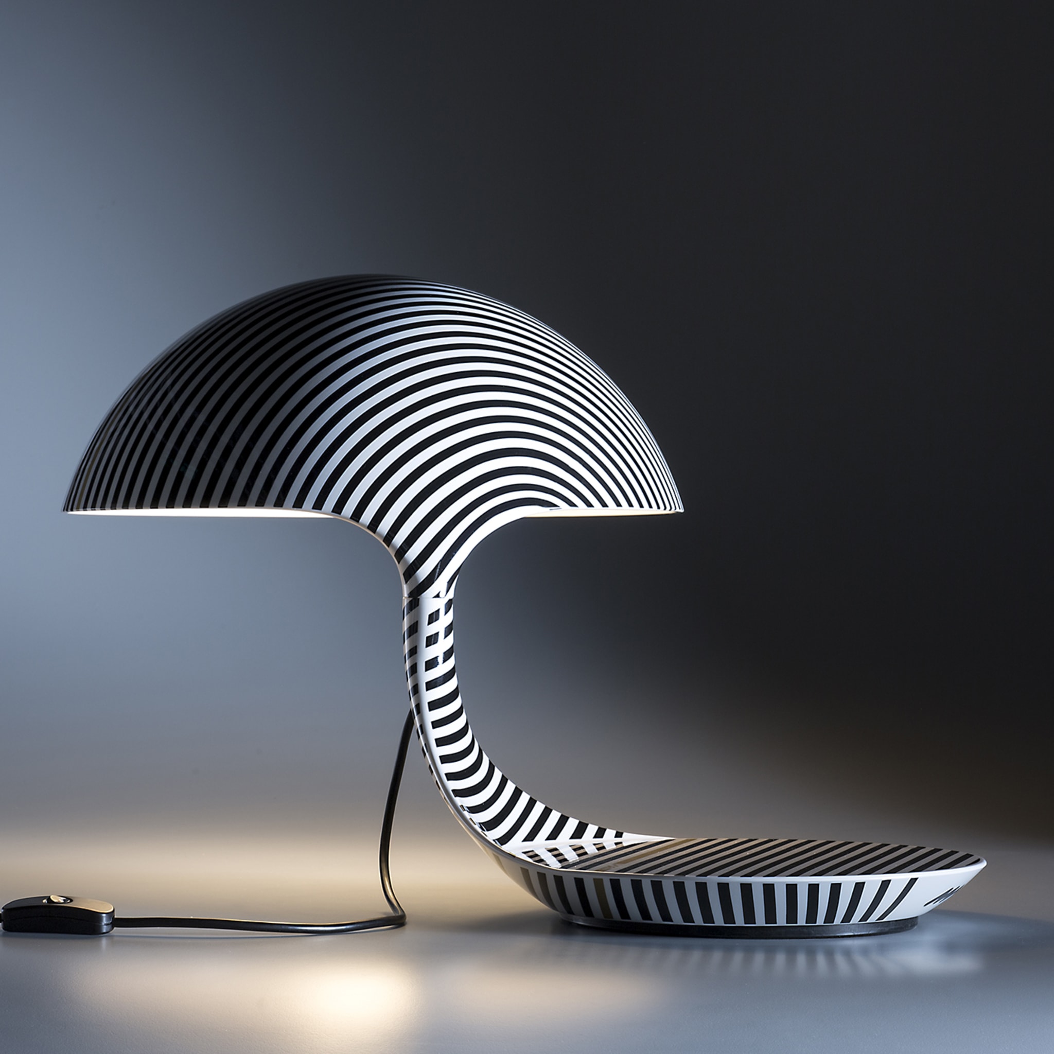 Cobra Texture Striped Table Lamp by Area 17 - Alternative view 1