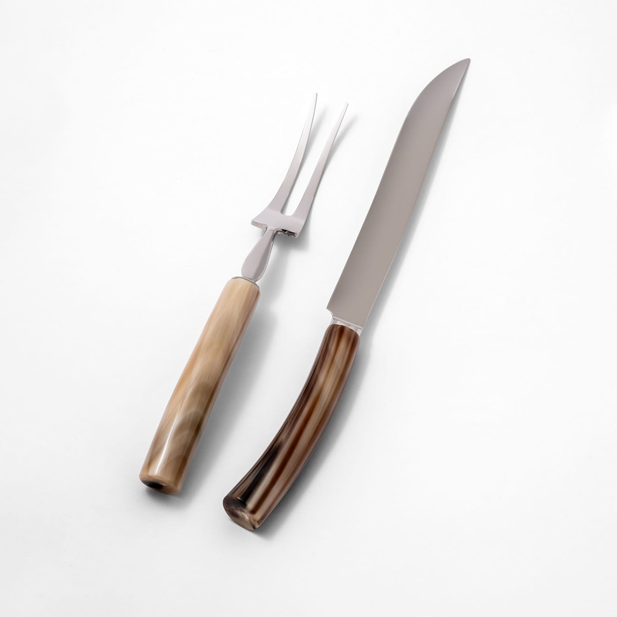 Roast Cutlery Set in Natural Horn - Alternative view 2