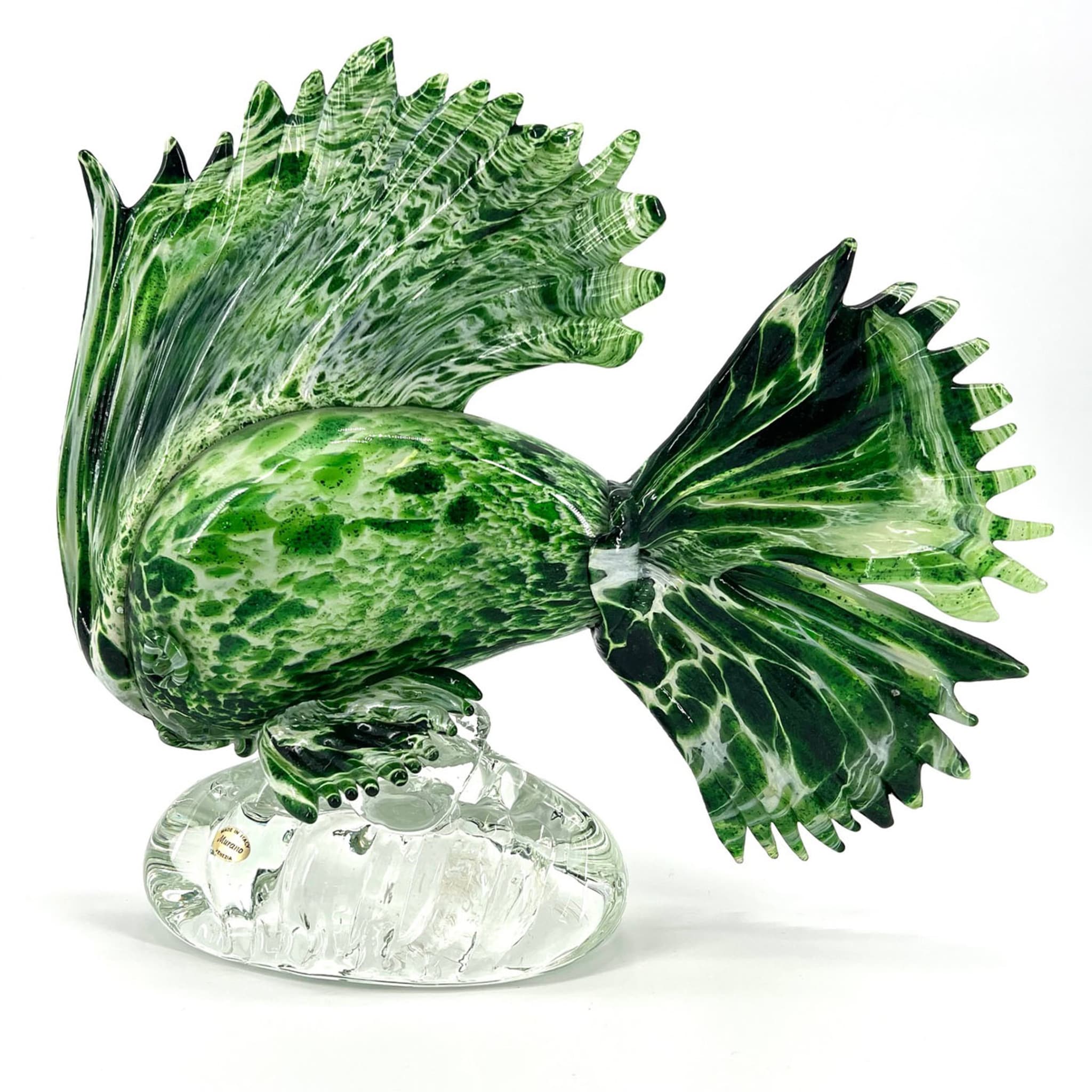 Tropical Fish Green Sculpture - Alternative view 5